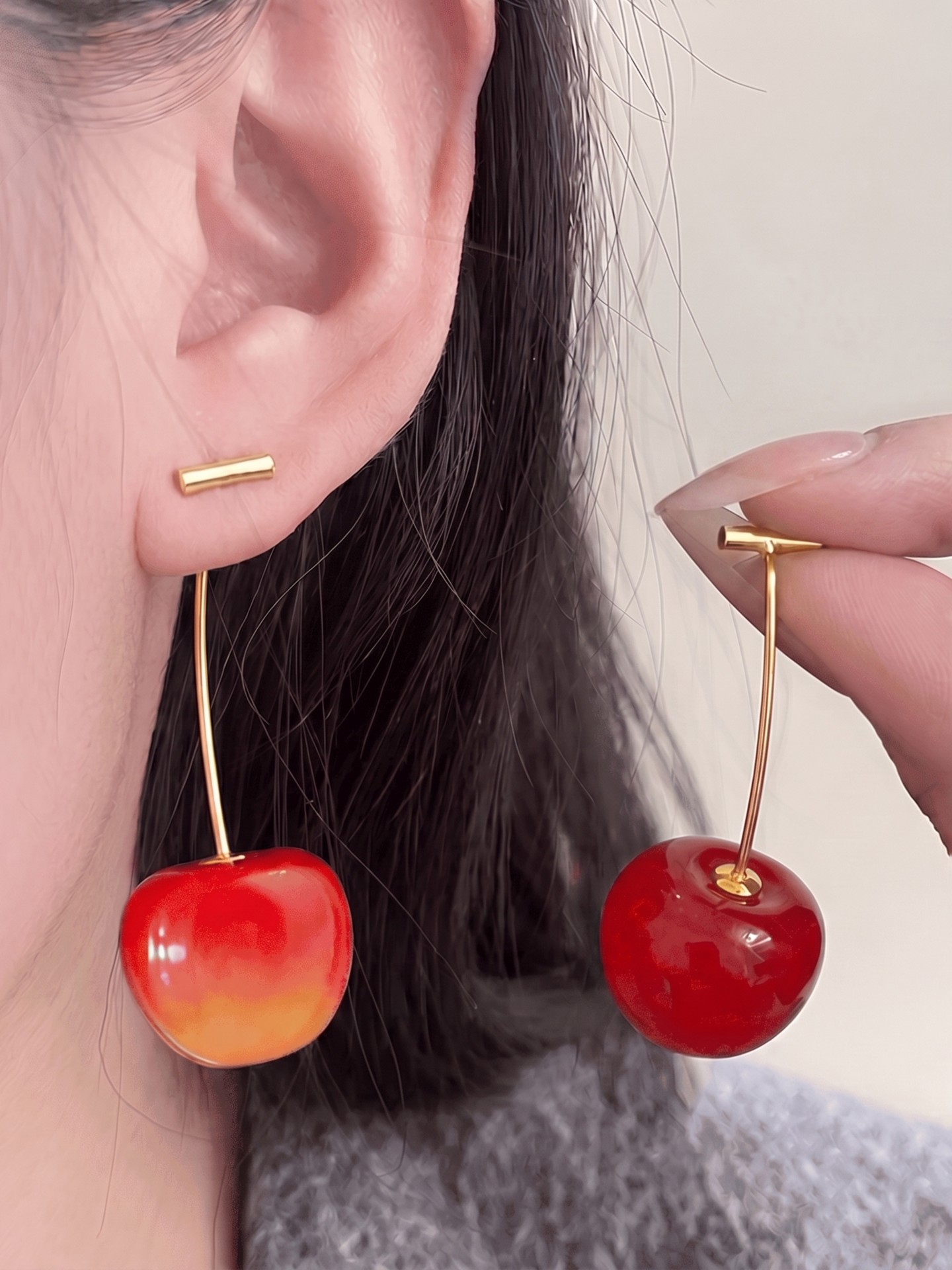 Fruit Dangle Earrings