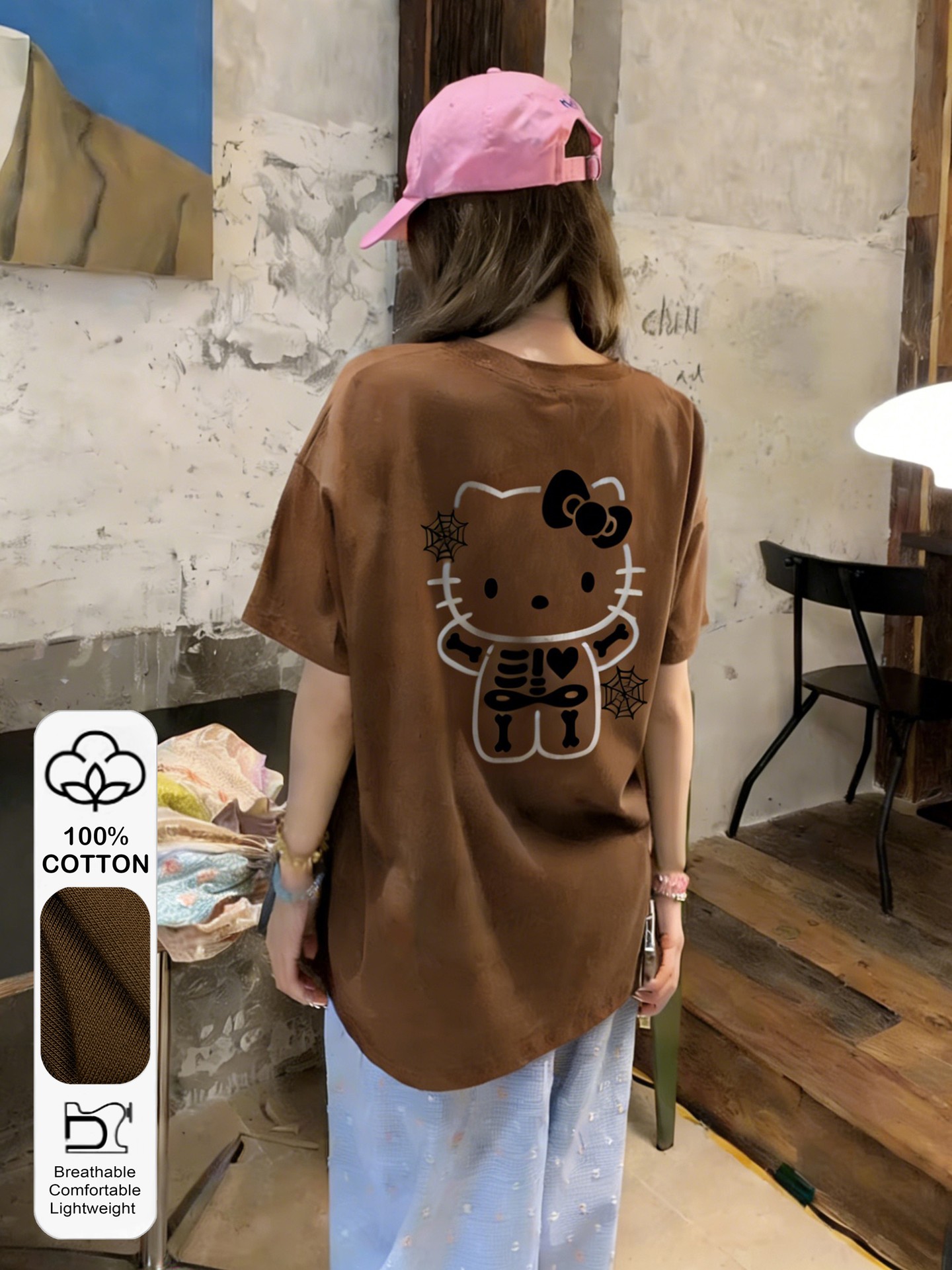 Funny Printed Pullover T-Shirt