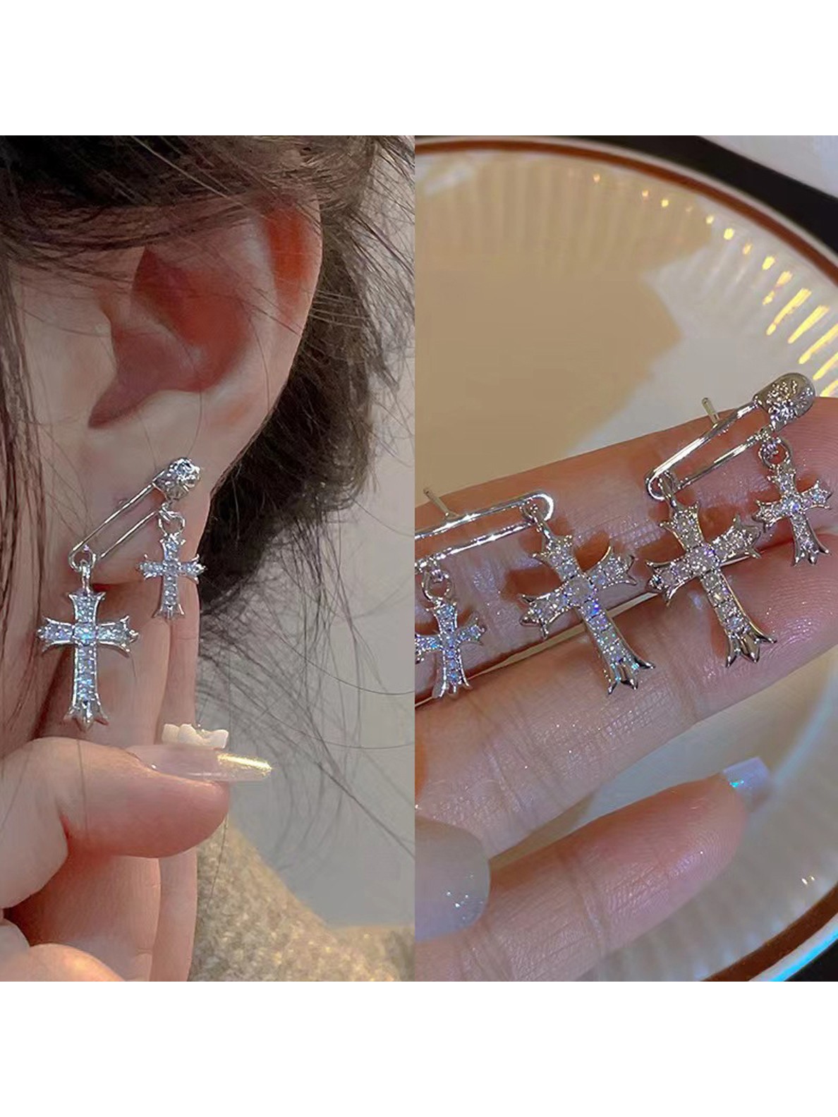 Cross Artificial Jewellery - Dangle