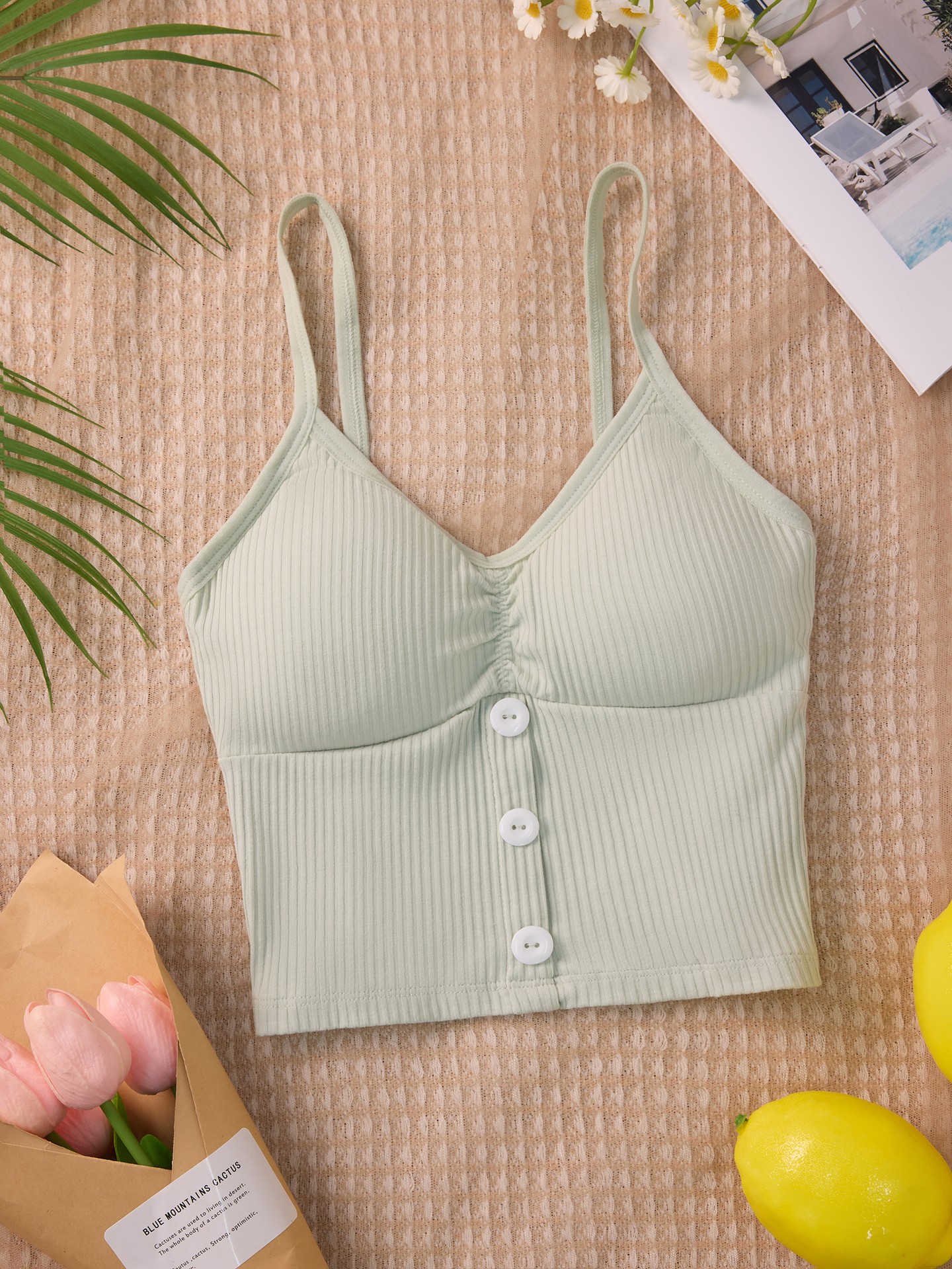 Button Freedom Bra