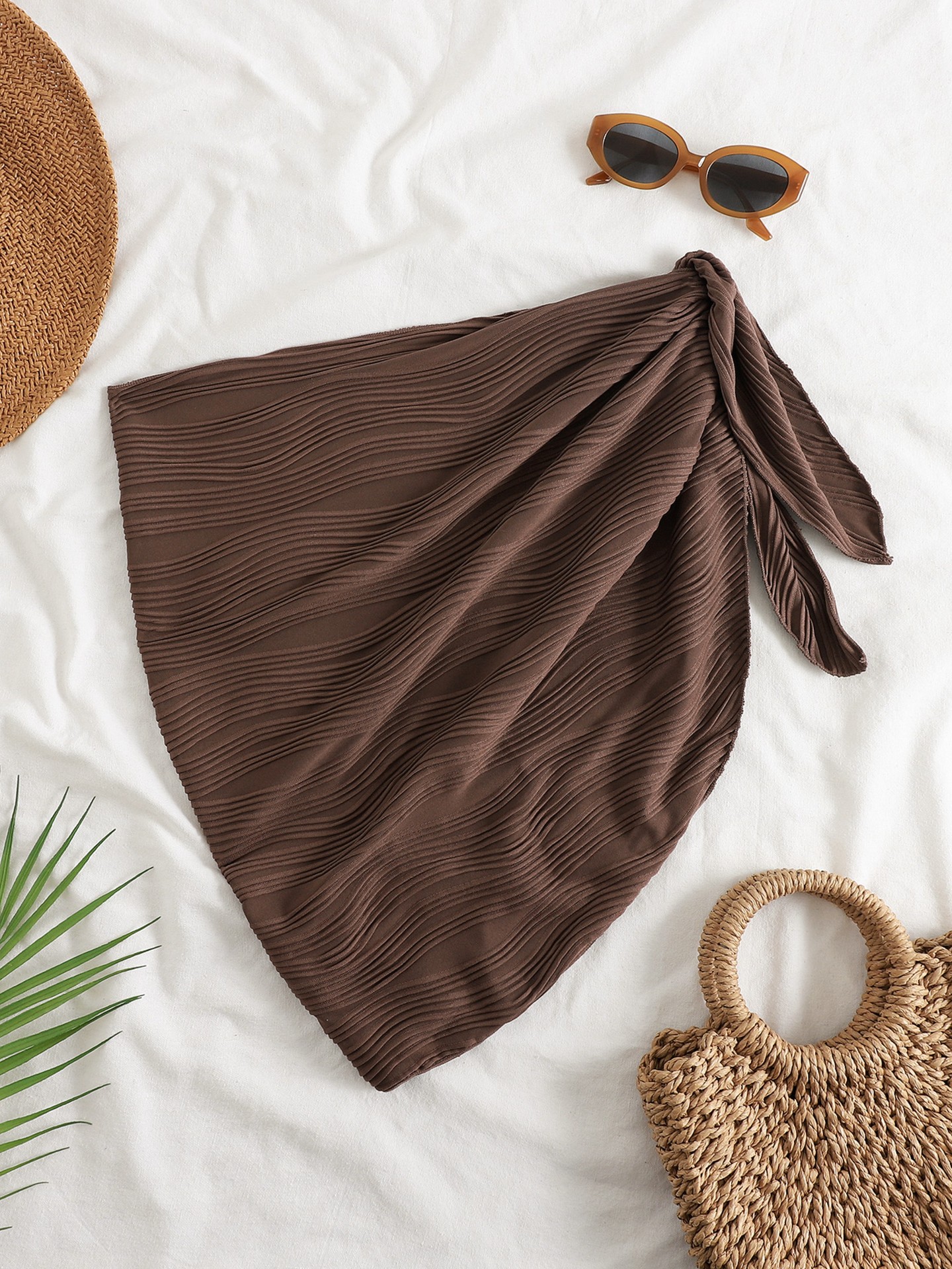 Tie Up Beach Skirt