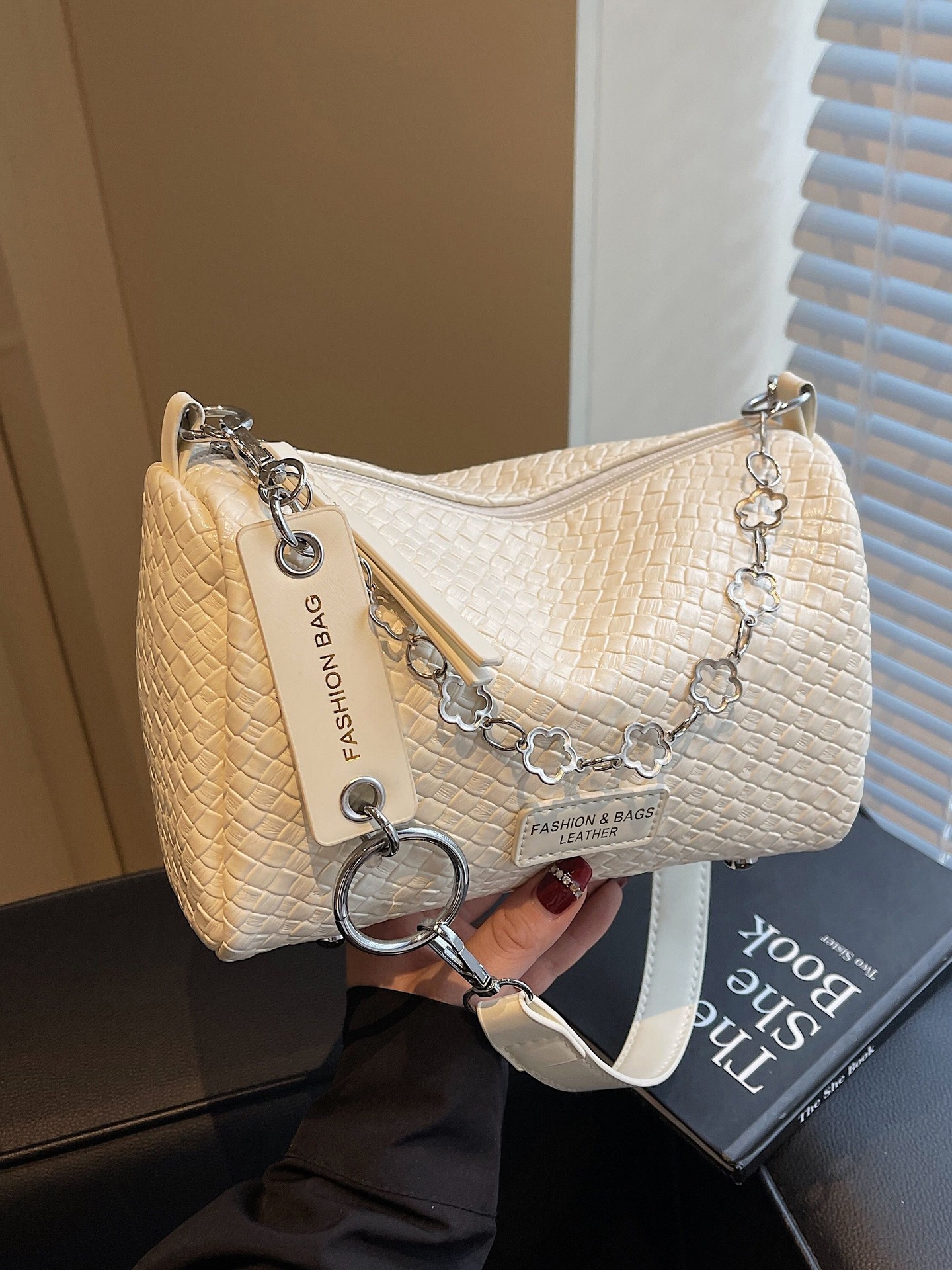 Snake Print Crossbody Bag