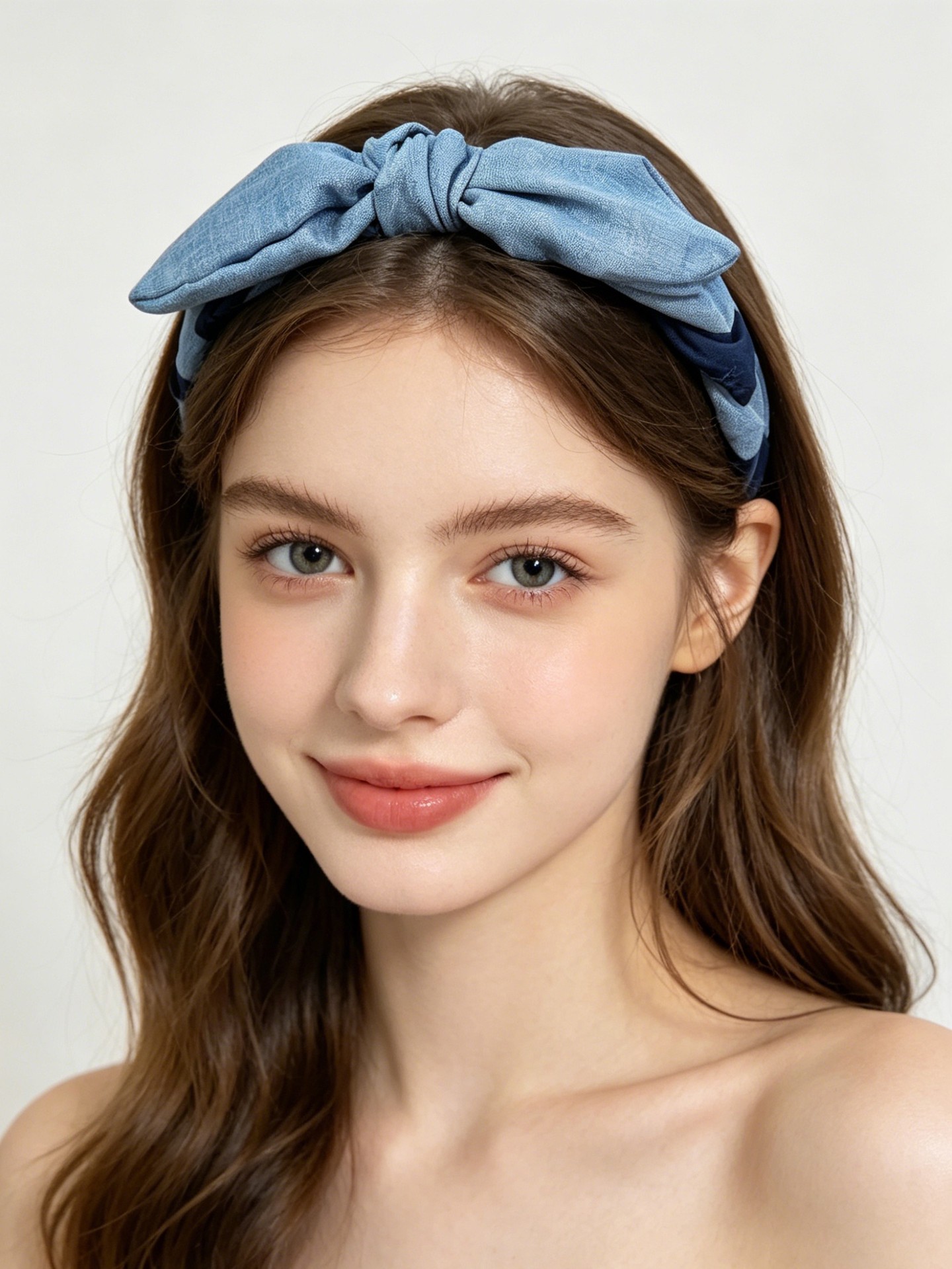 Denim Hair Clip