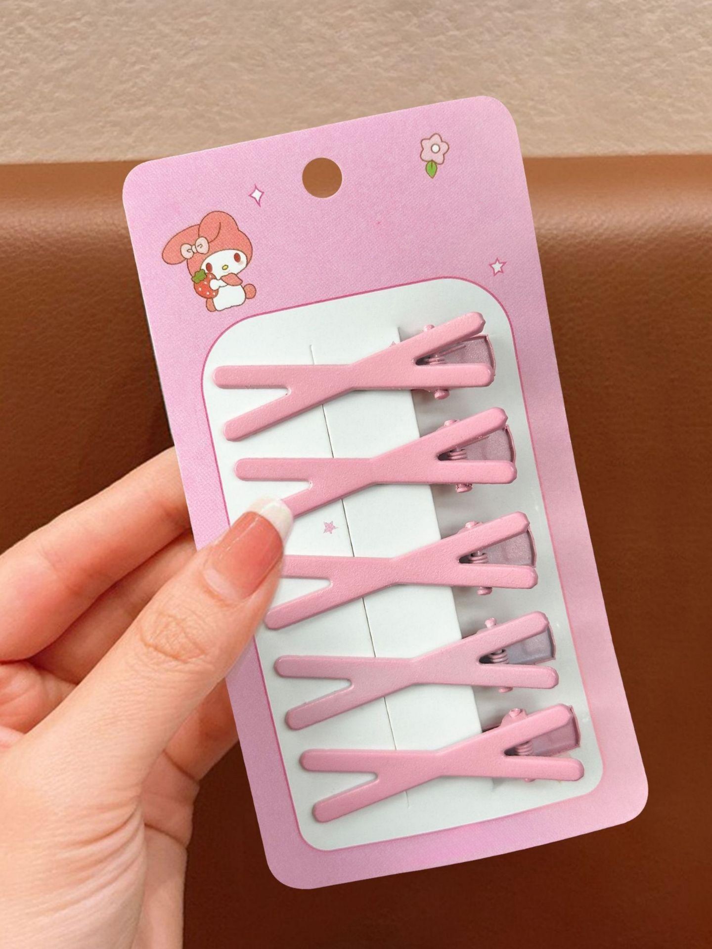 5 Pcs Geometric Hair Clip