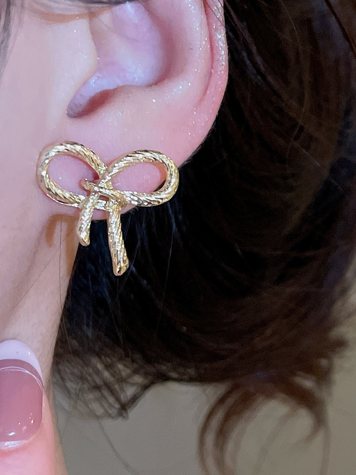 Bow Stud Earrings