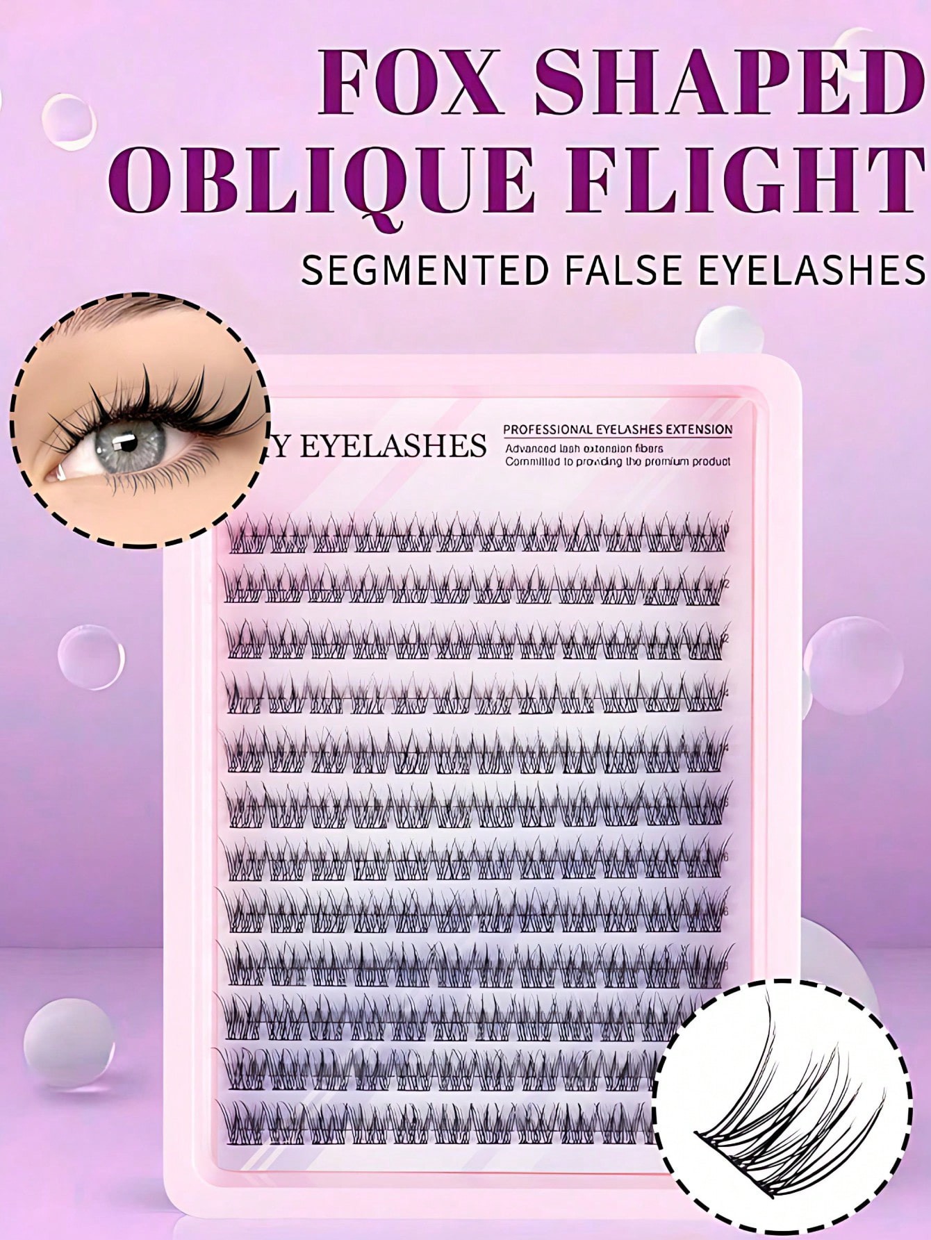 144pcs Eyelash