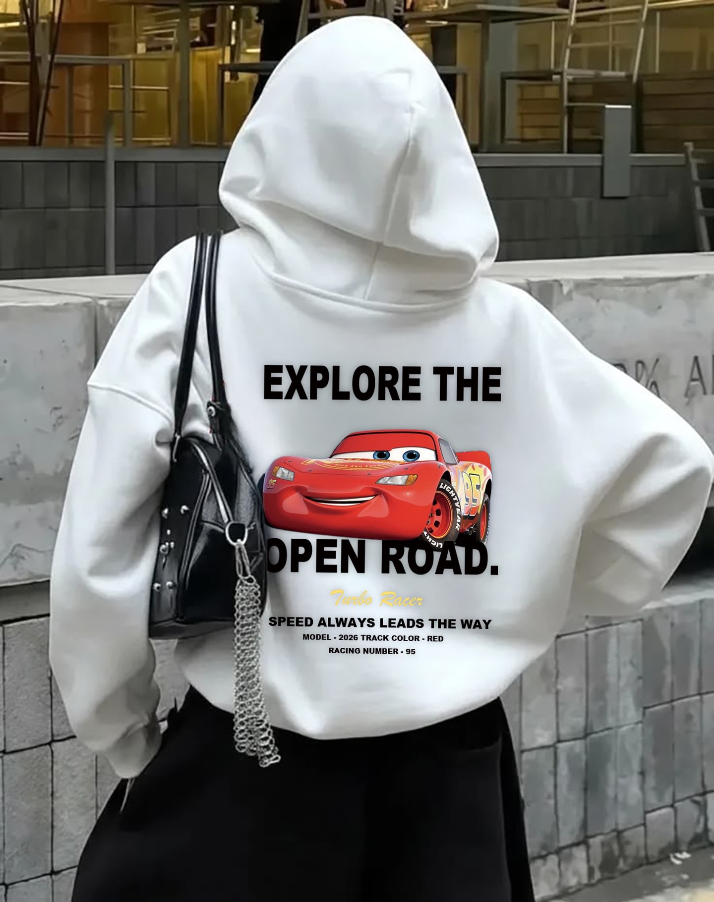 Hooded Pullover Sweatshirt