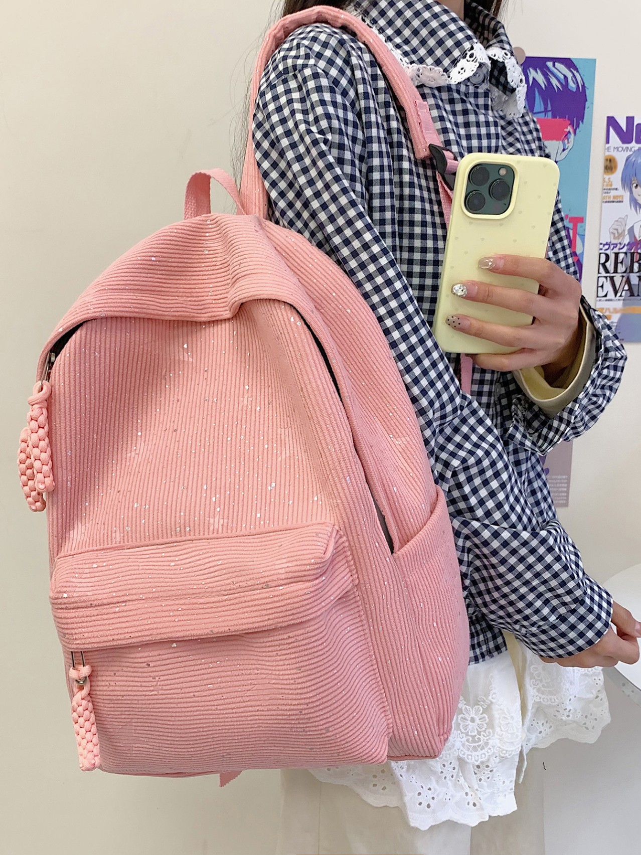 Sequin Detail Backpack