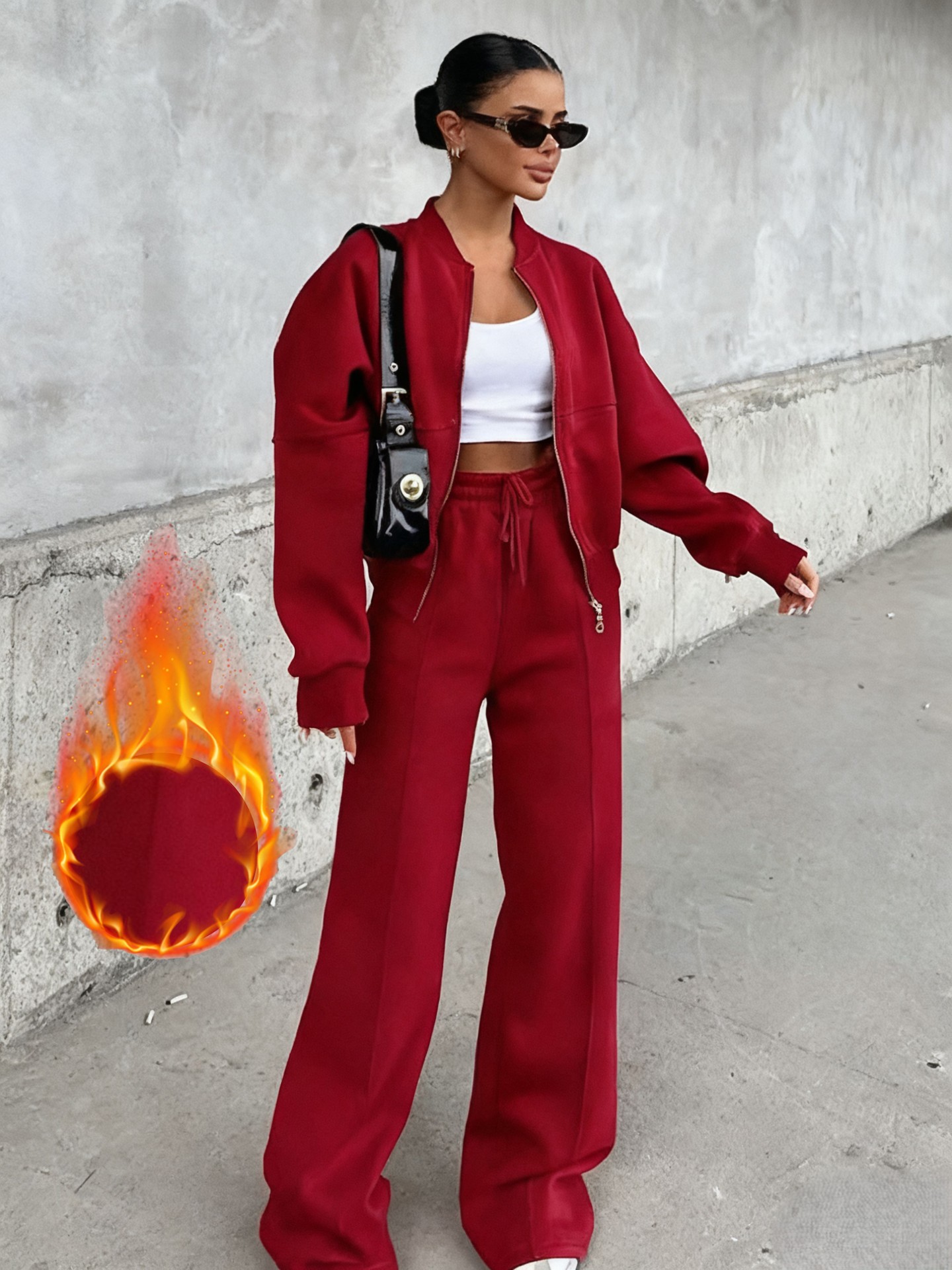 Fleece-lined Sport Set