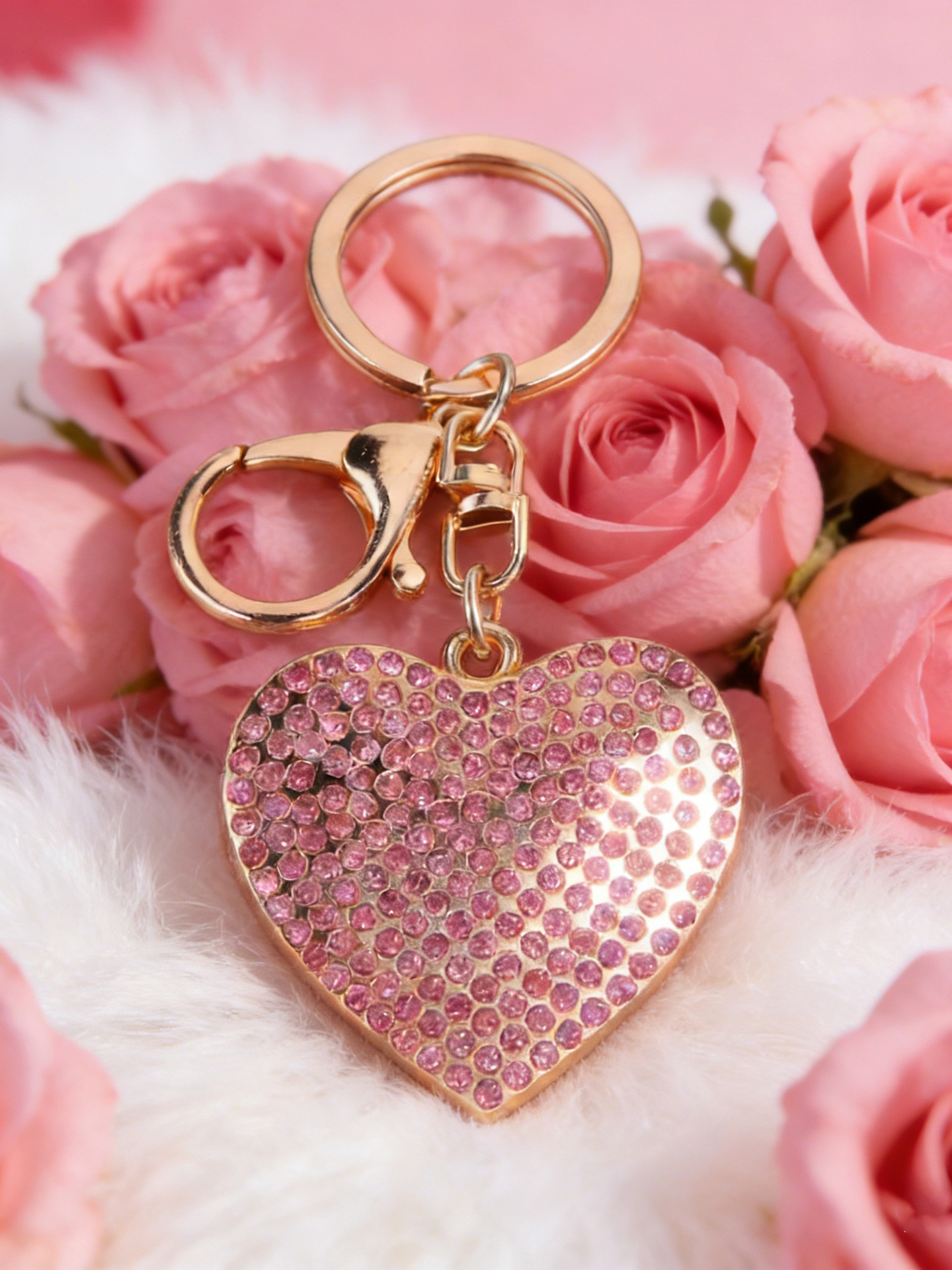 Heart Bag Charm