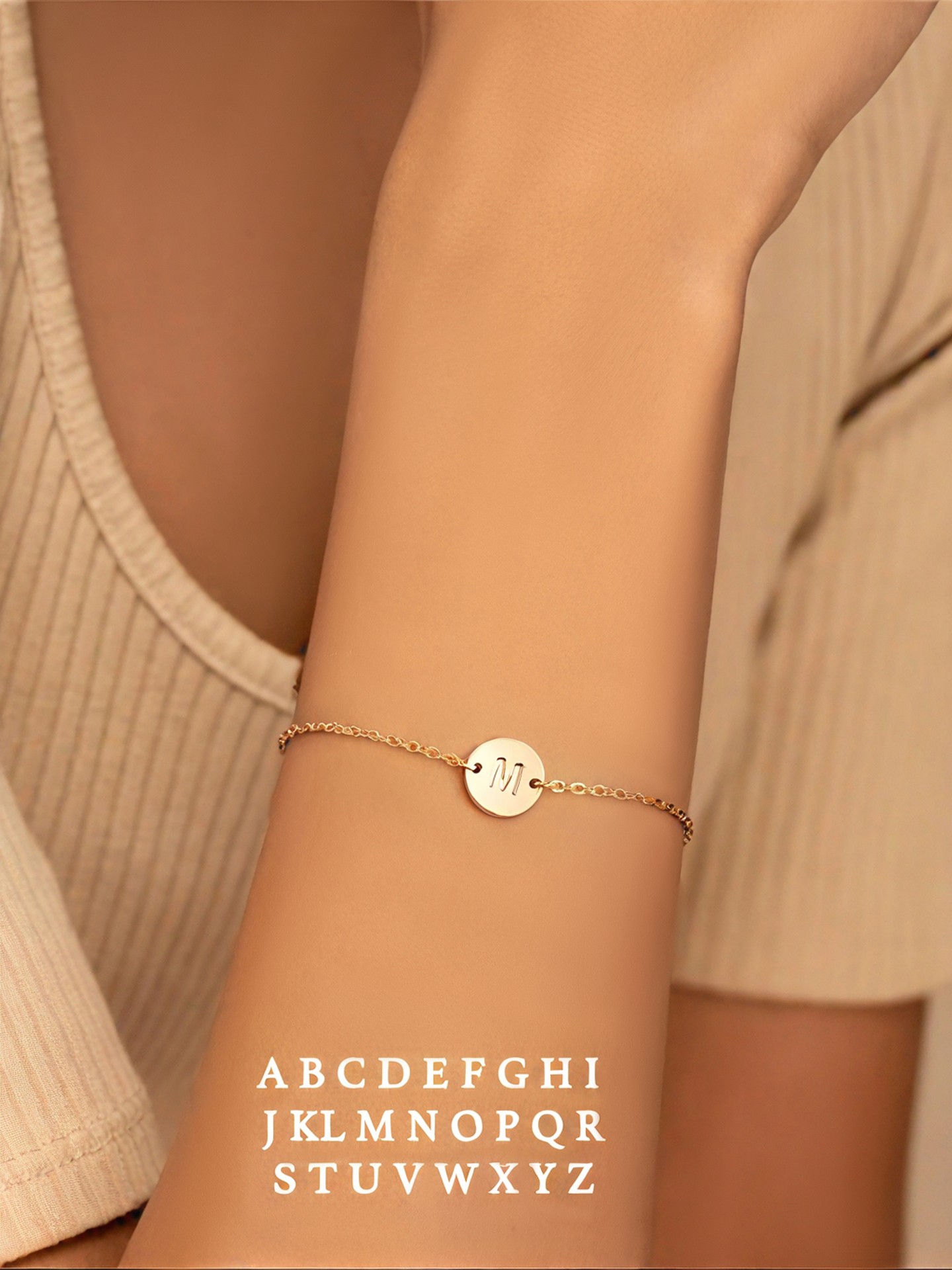 Alphabet Fashion Bracelet