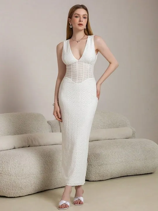 cocktail dresses midi length Women Flowy Dress Ruffle Trim Ruched Waist Dress For Summer Maxi Women at Amazon Women's Clothing store Frame:No Frame model_wioletta flare midi * Design Doki Doki Literature Club