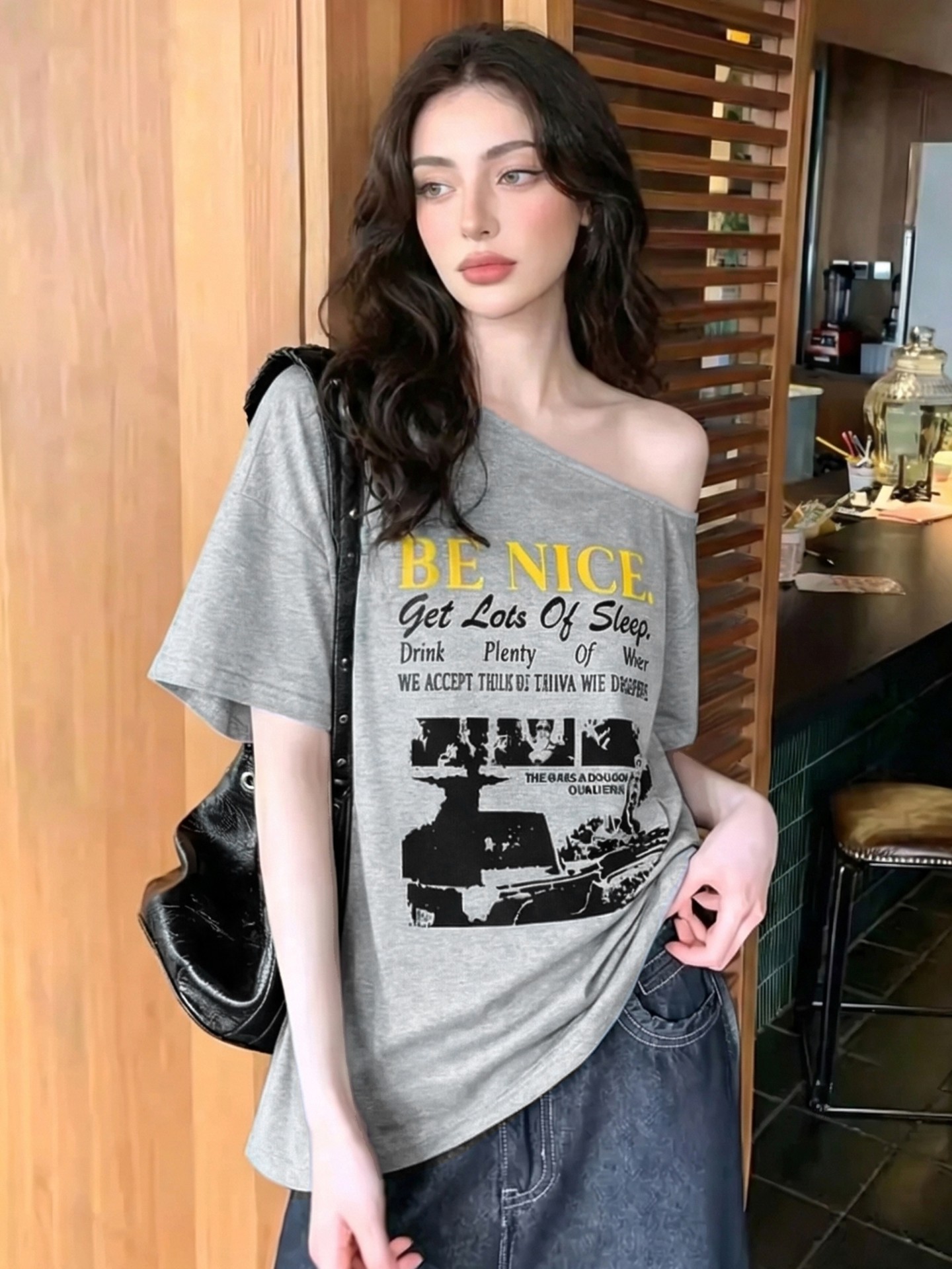 Casual Print Pullover T-Shirt