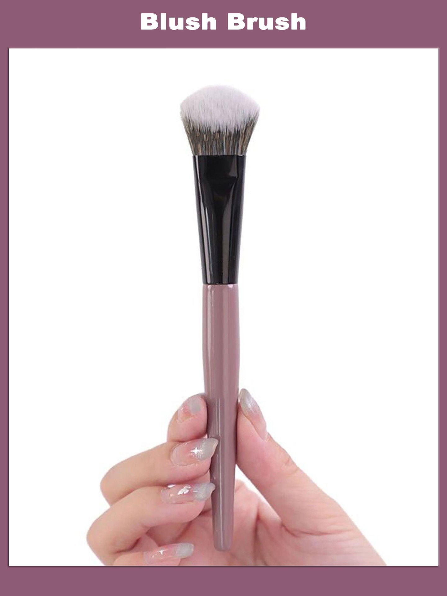 Professional Color Block Blush Brush
