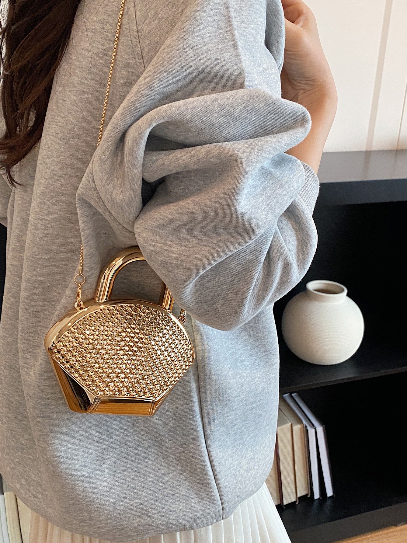 Geometric Crossbody Bag