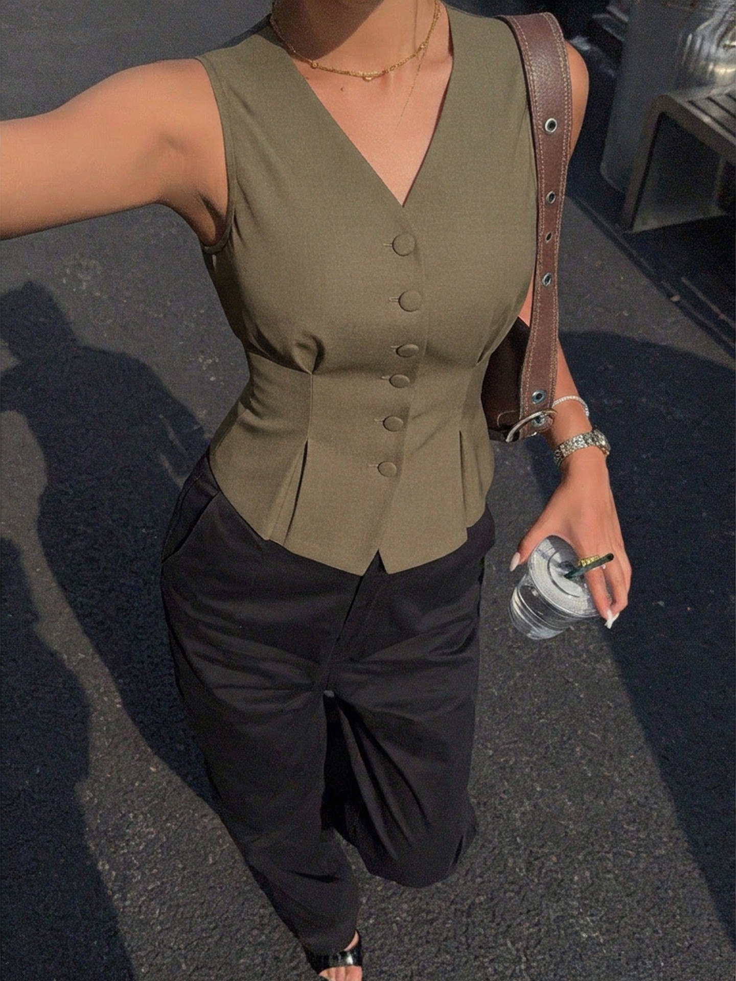 V-Neck Waistcoat
