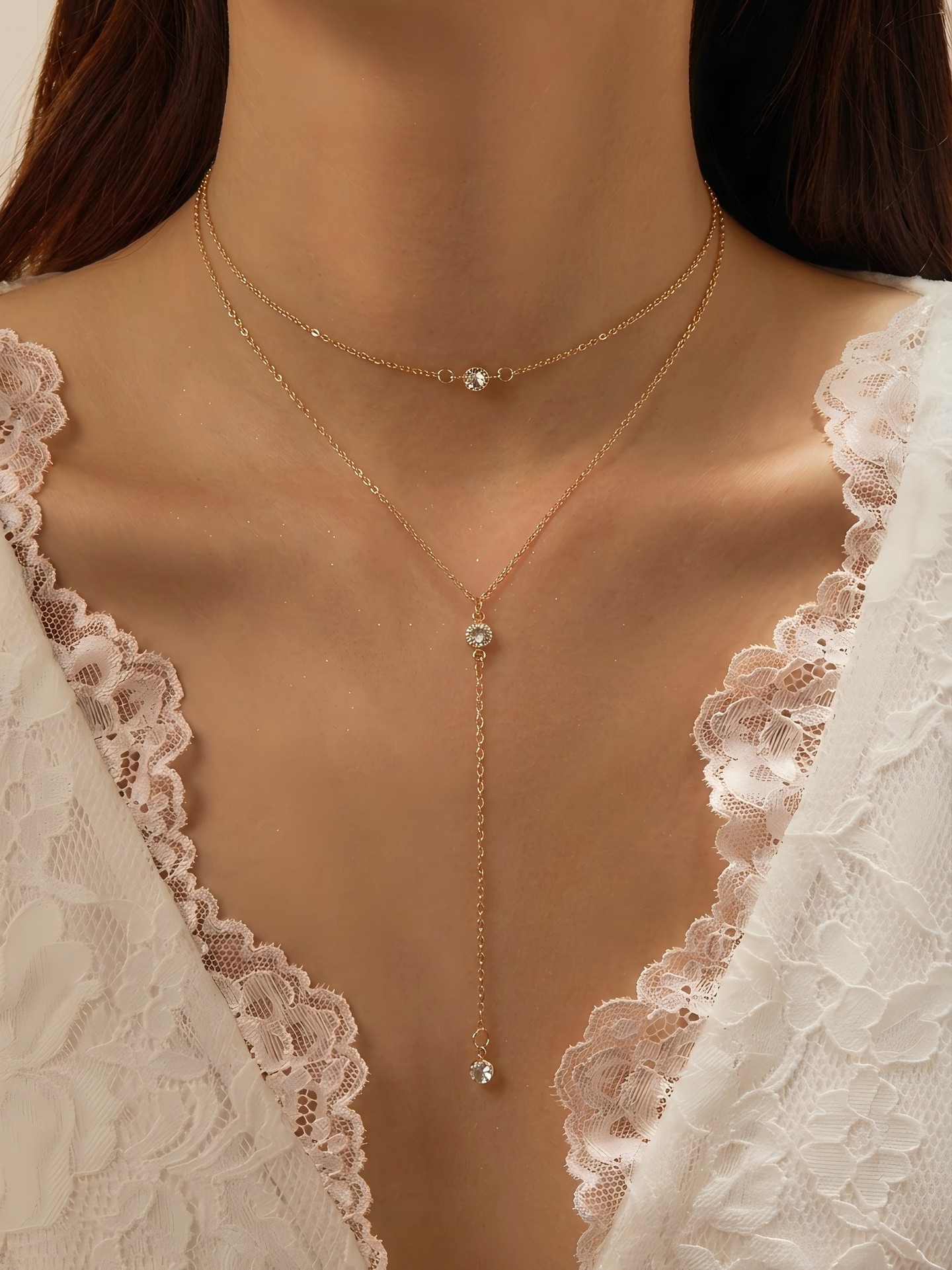 Ball Artificial Jewellery - Multi-Layer Necklace