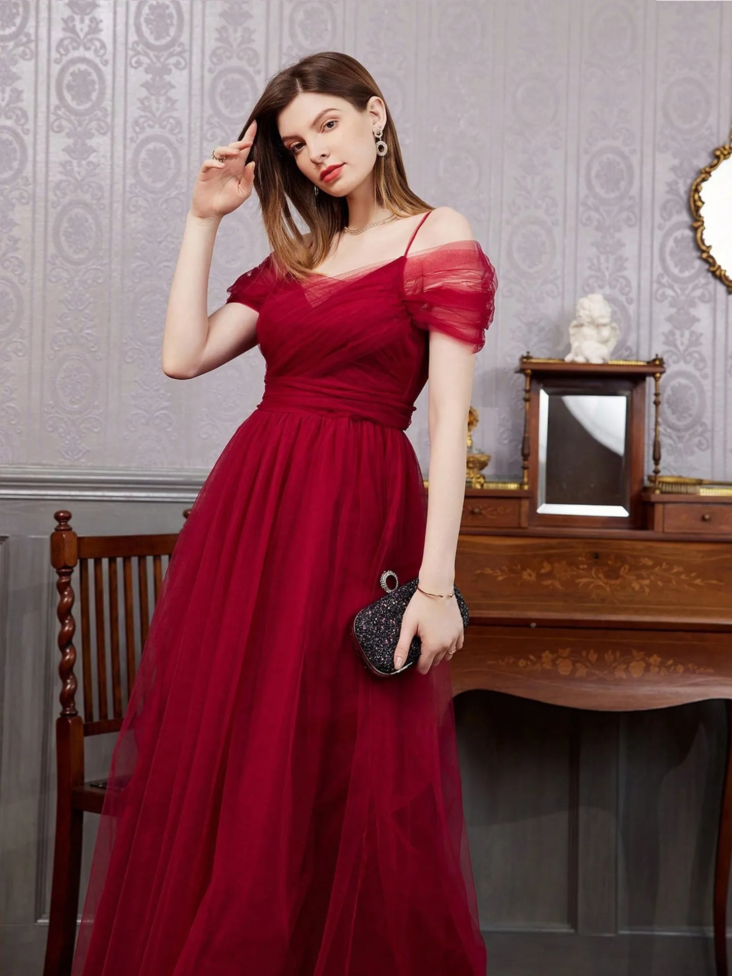 Crisscross A-Line Dress | Savana