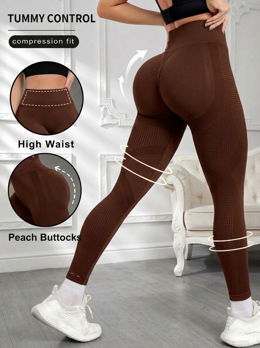 Pintuck Seam Gym Legging