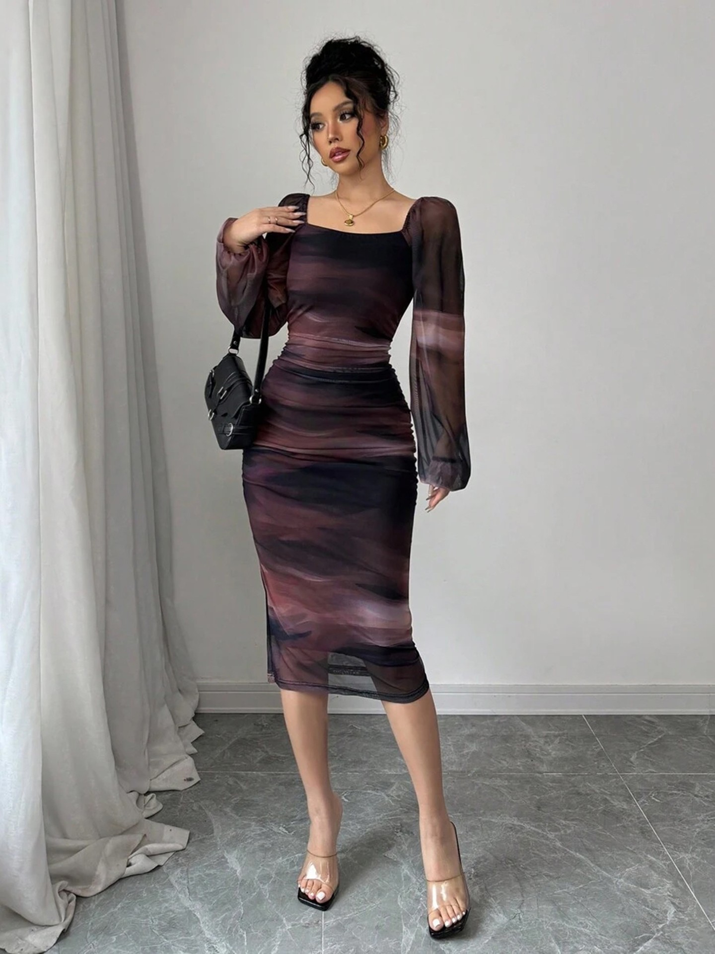 Gradient Bodycon Dress