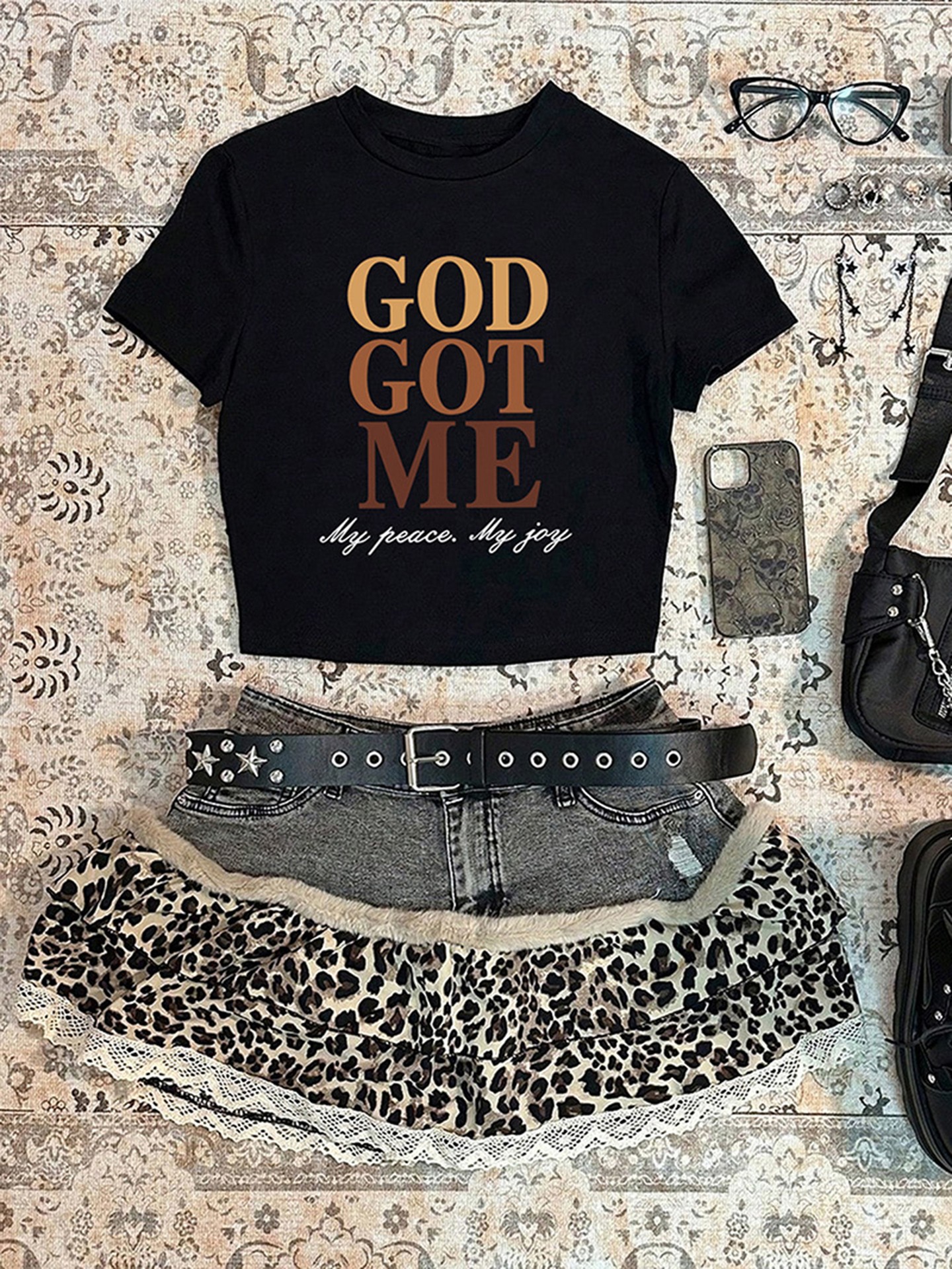 Printed Pullover T-Shirt