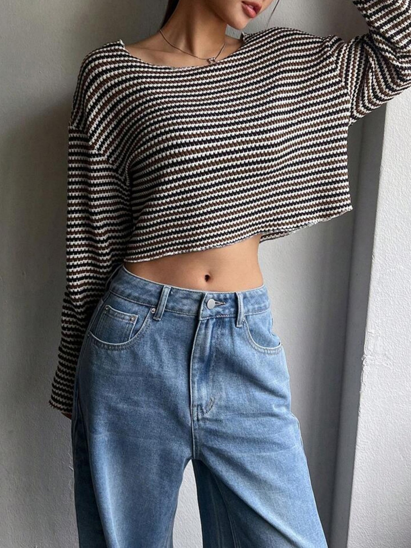 Striped Long Sleeve T-Shirt
