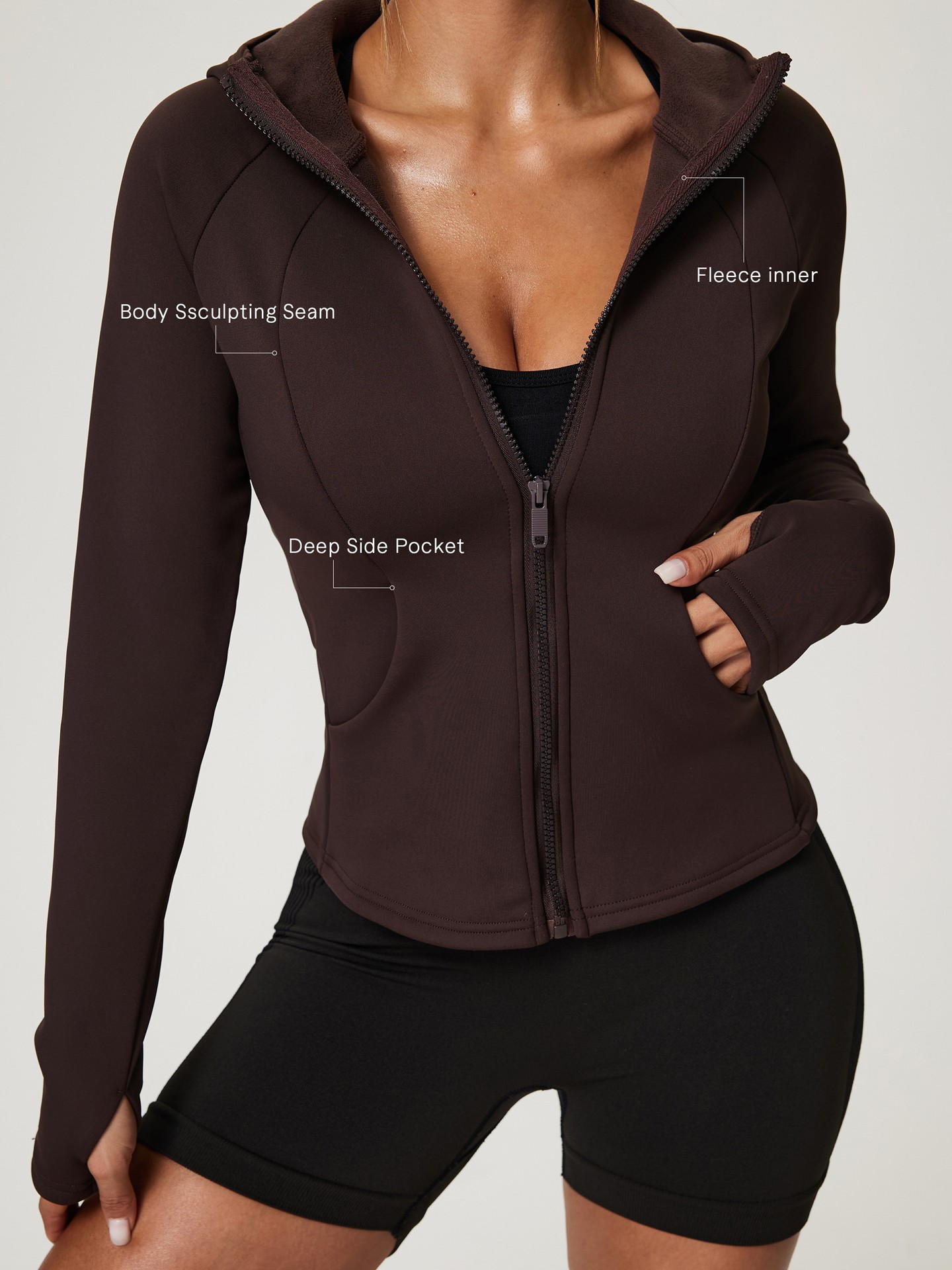 Fleece Lined Sports Jacket