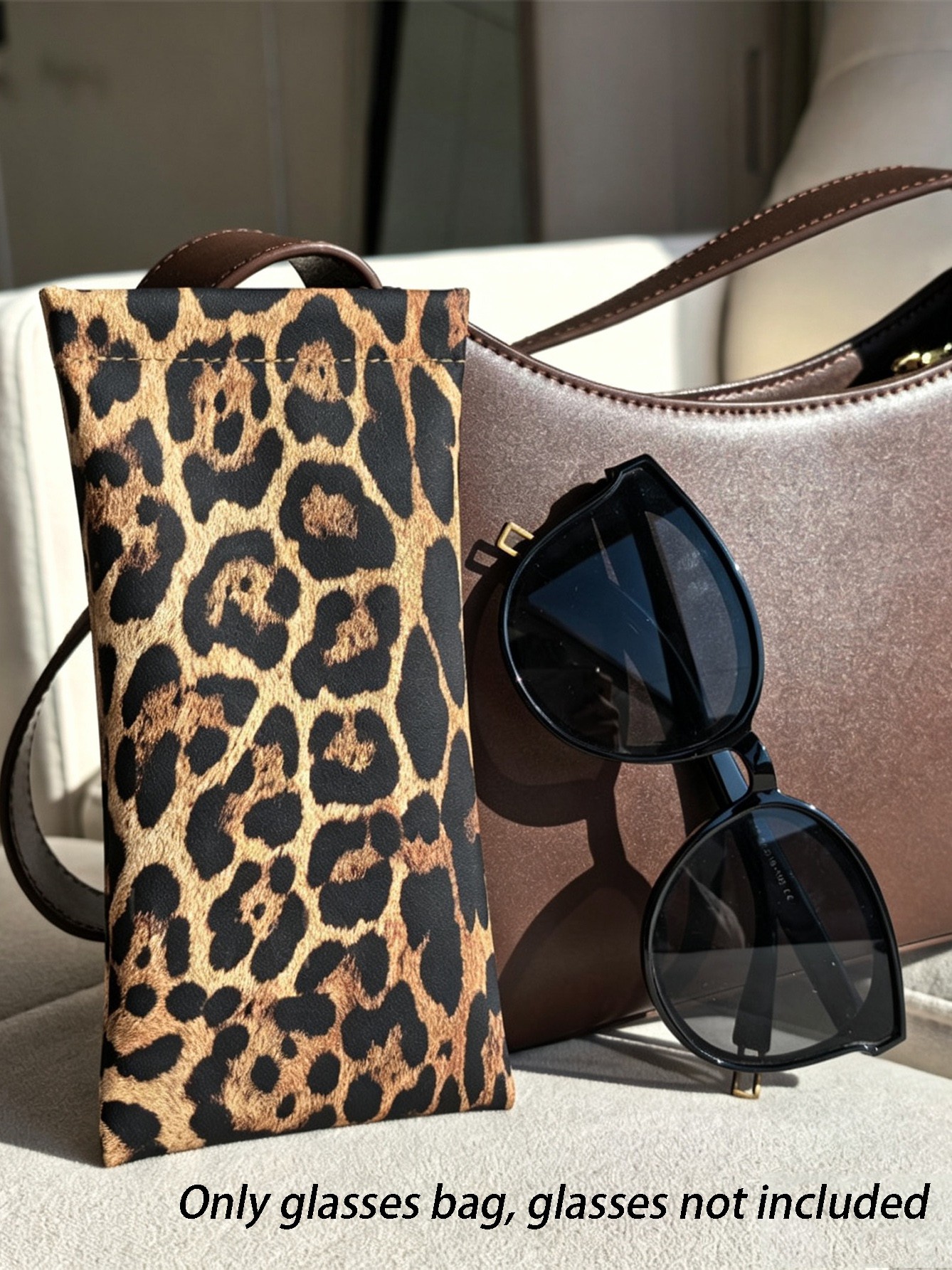 Leopard Glasses Case