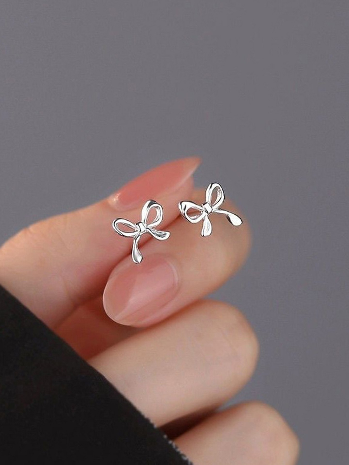 Bow Stud Earrings