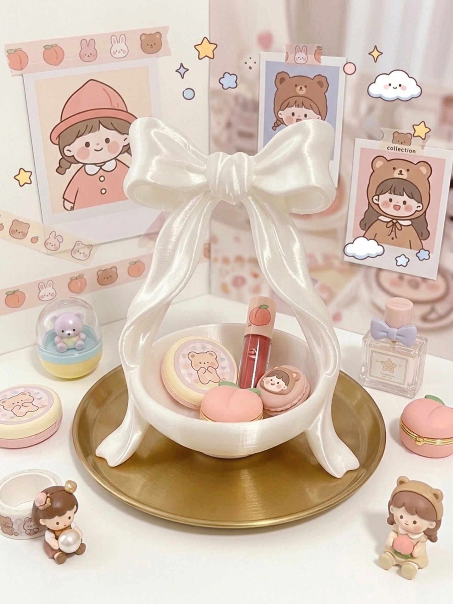 Bow Makeup Box