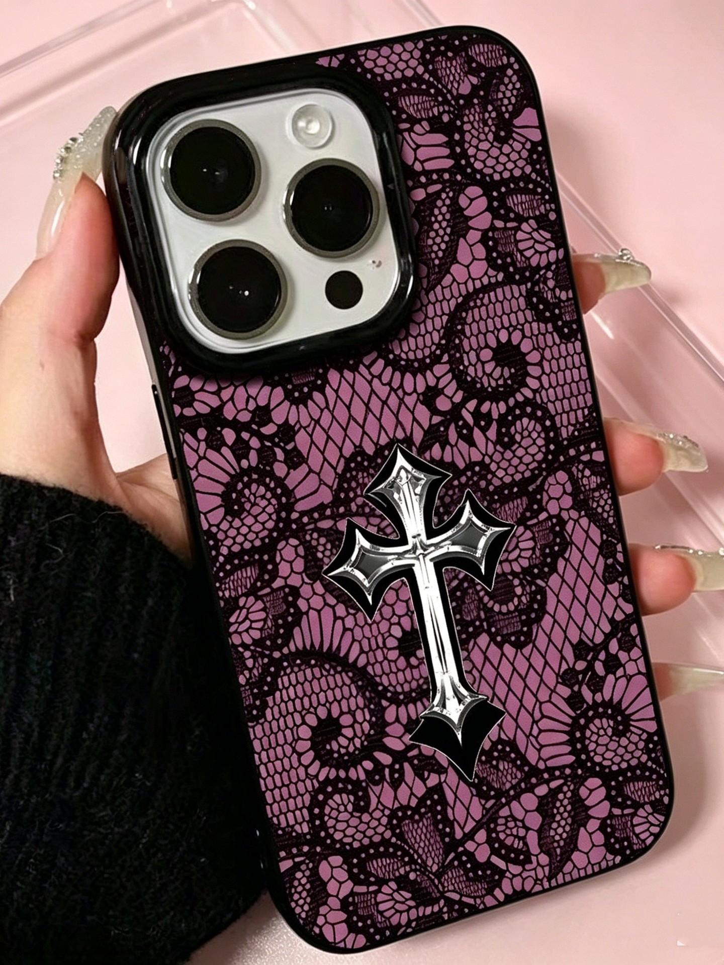 Lace Trim Phone Case