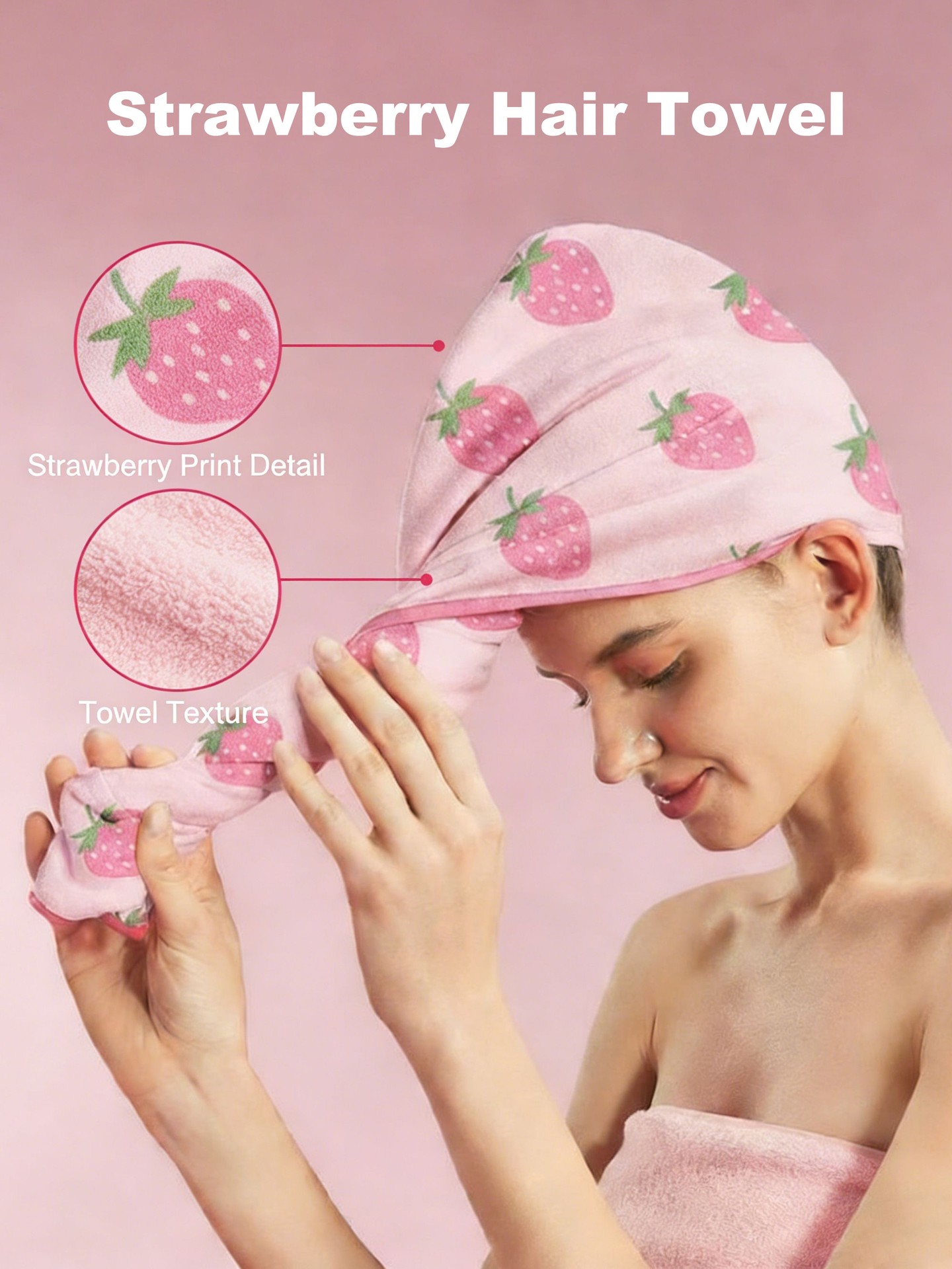 Fruit Hair Towel
