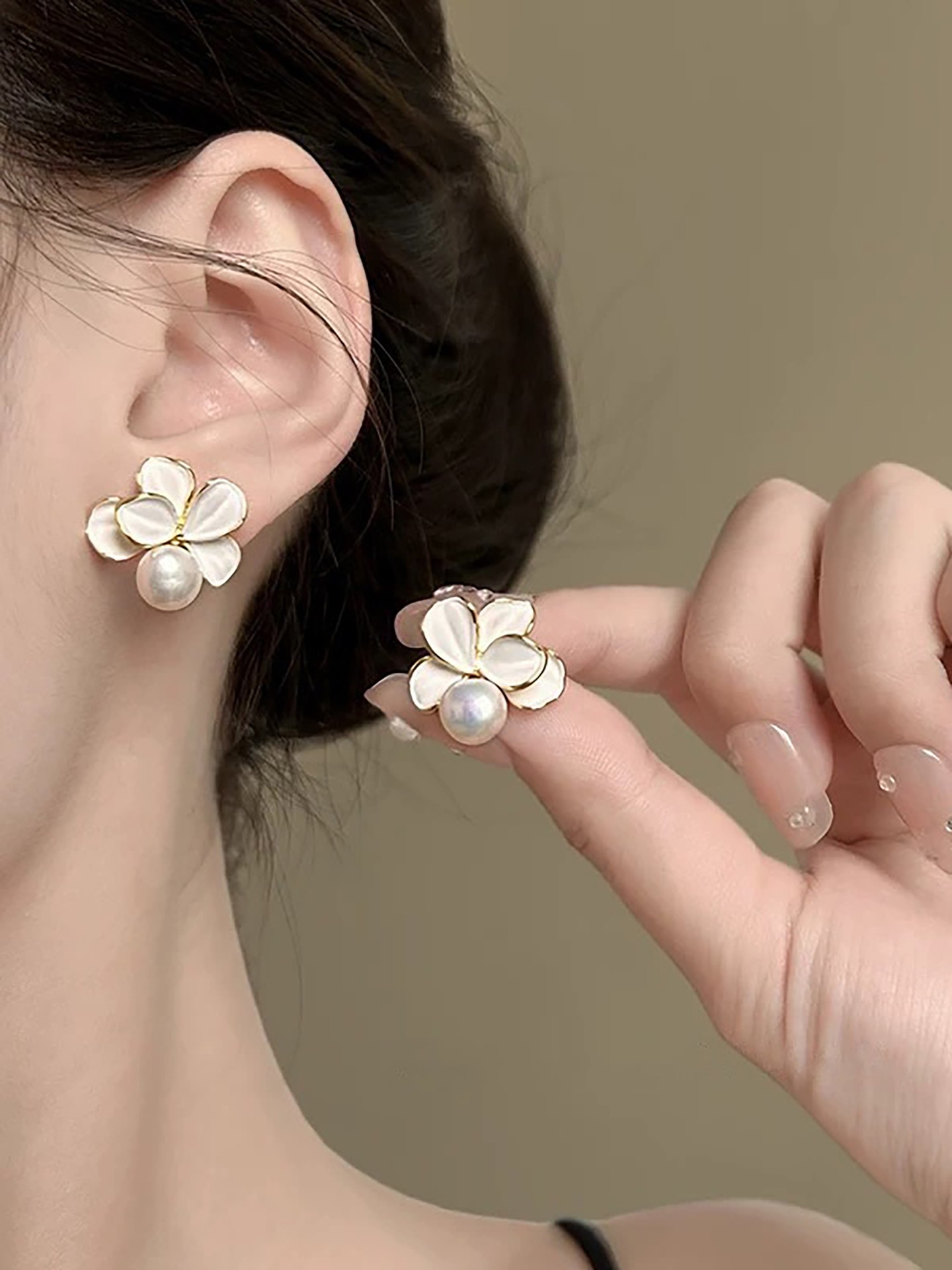 Flowers Stud Earrings