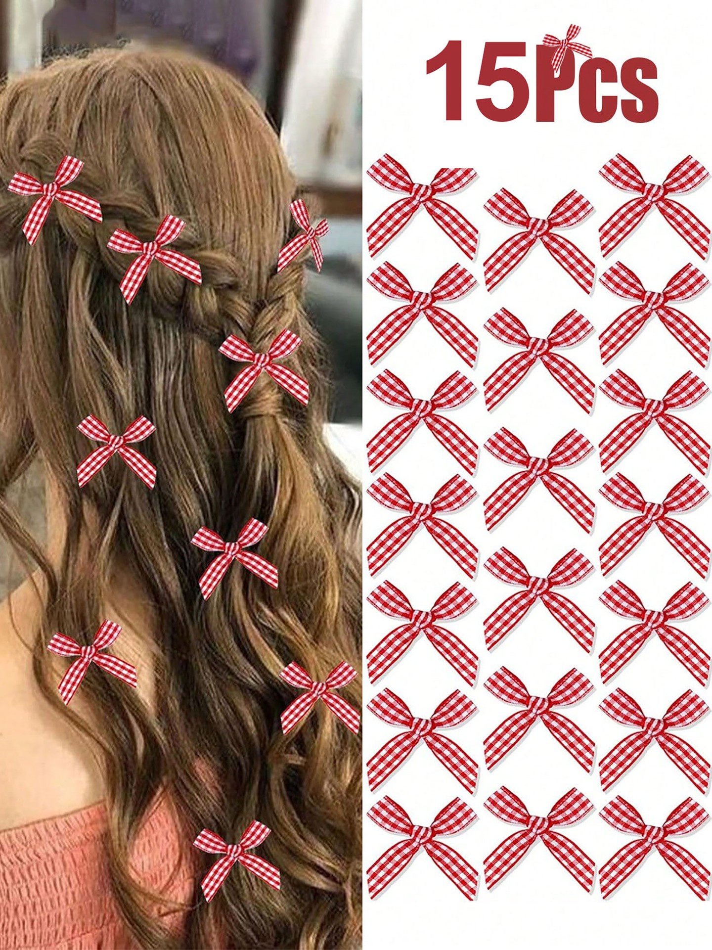 Plaid Hair Clip