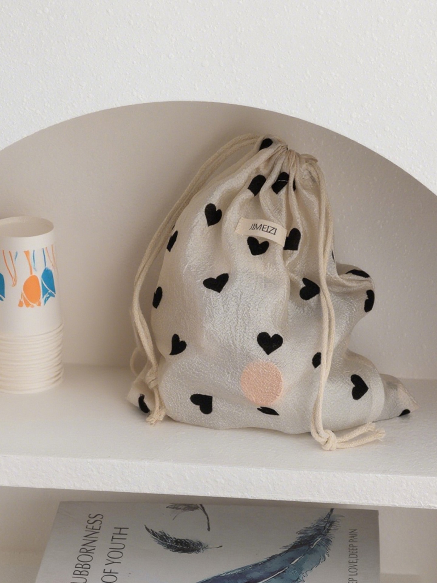 Heart Makeup Pouch