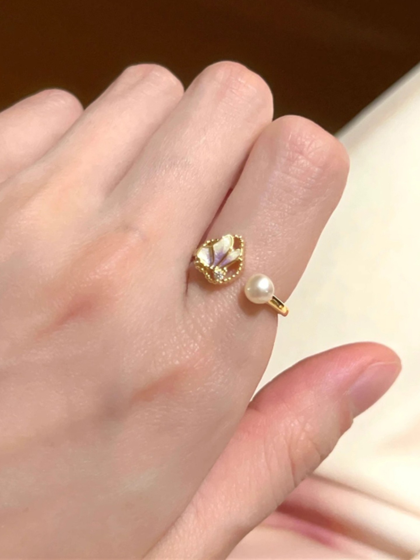 Pearl Fashion Ring