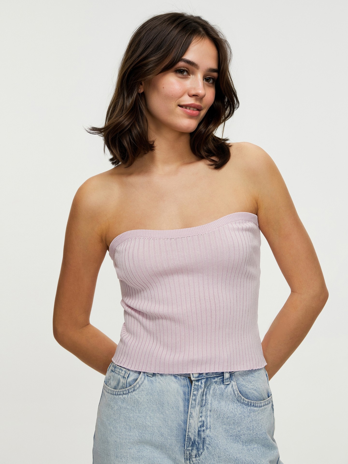 Basic Knit Tube Top