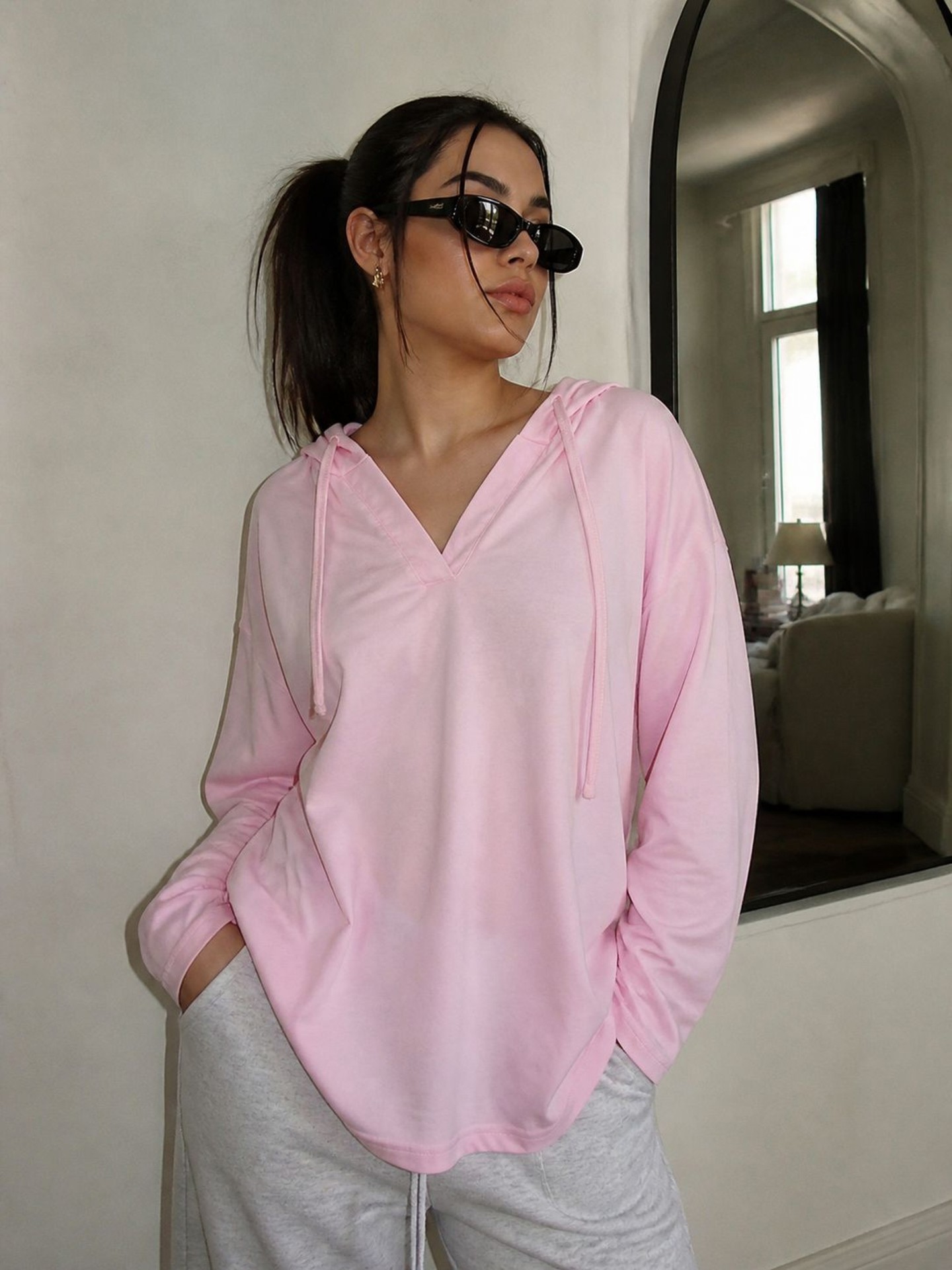 Hooded Pullover T-Shirt