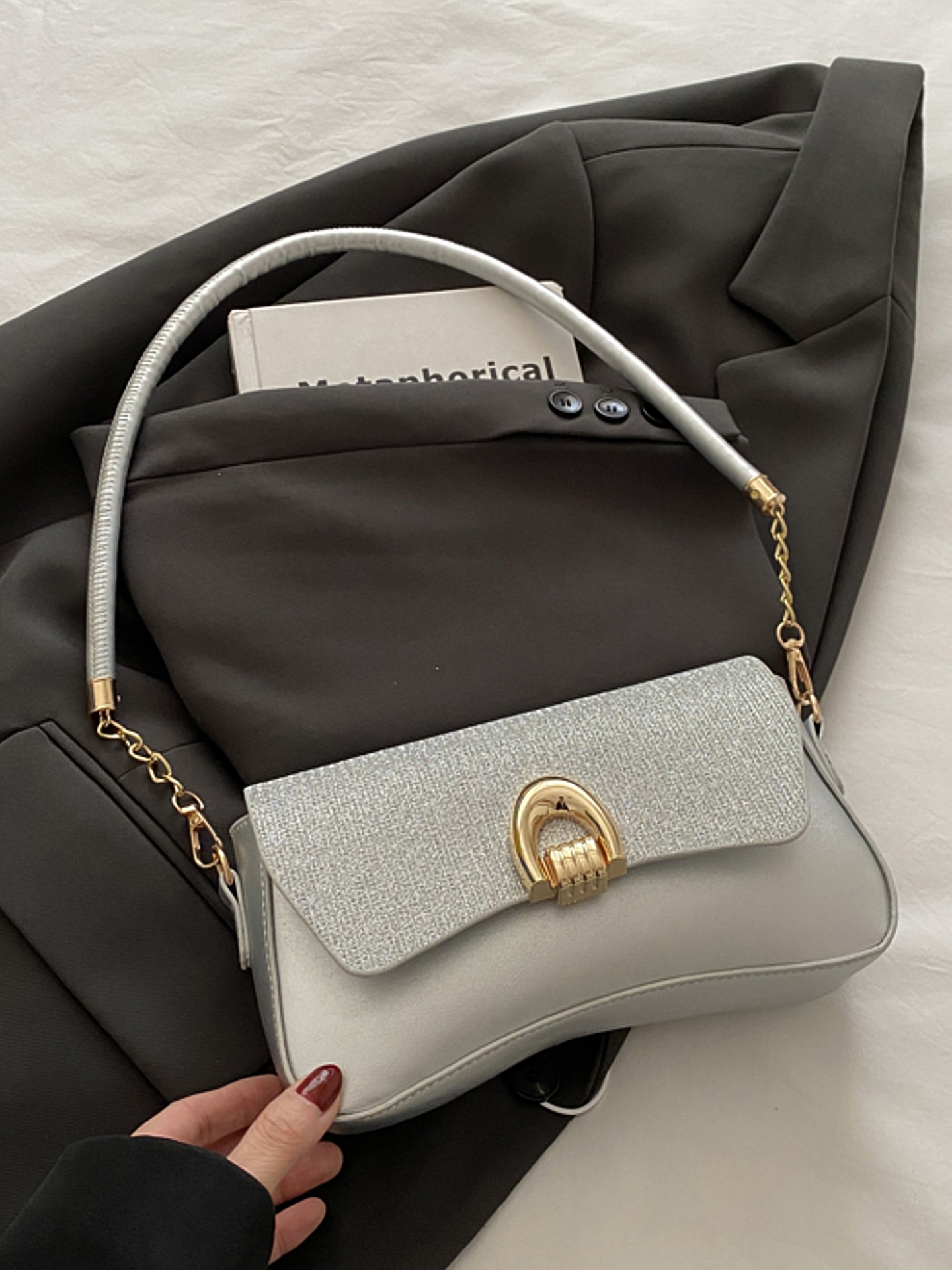 Glitter Crossbody Bag