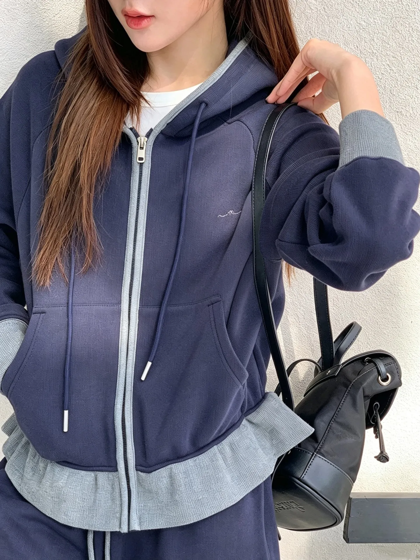 Postcodem Make Up Drawstring Zip Up Sweatshirt | Savana | Bestsellers