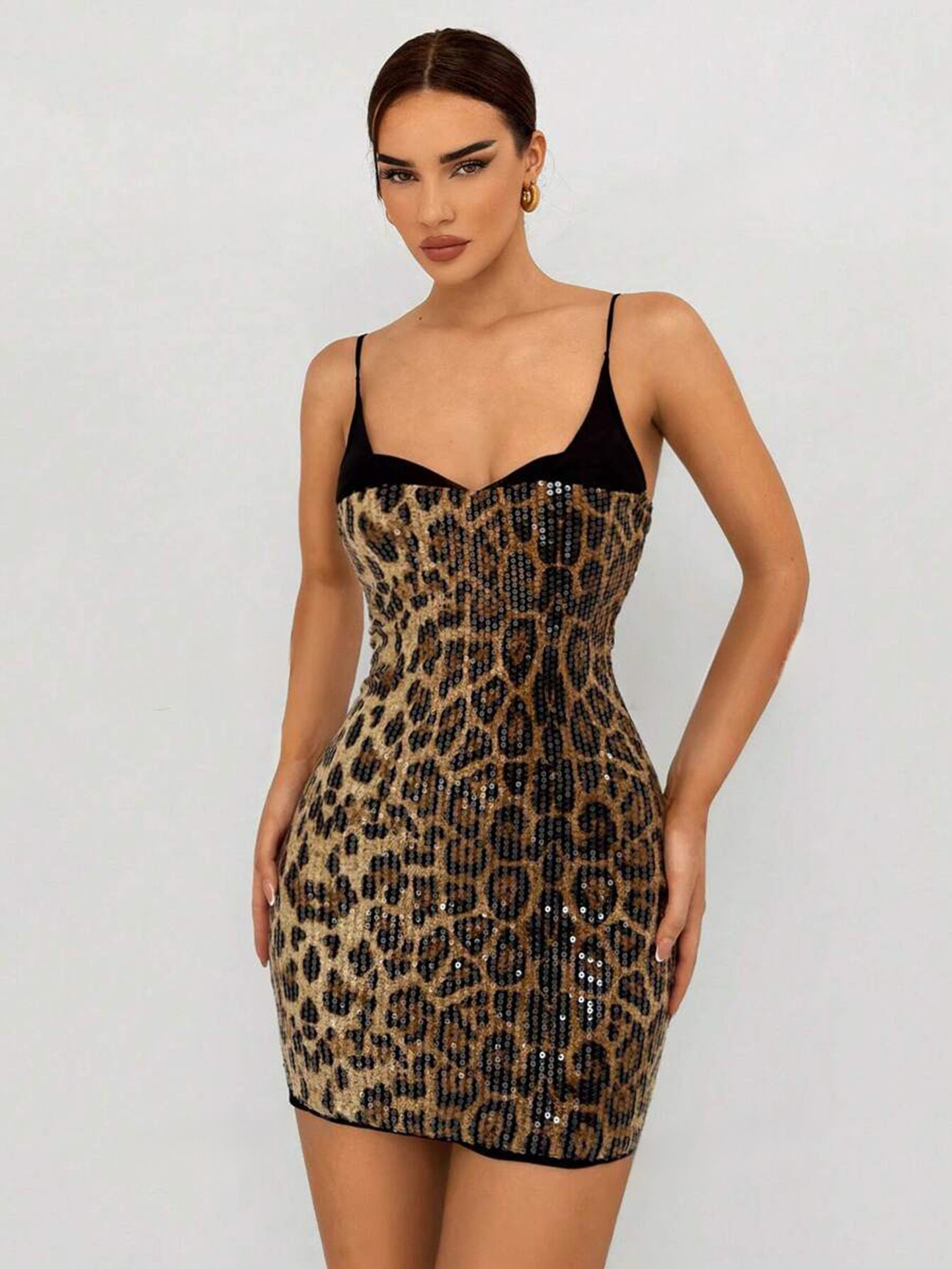 Sequinned Tube Dress