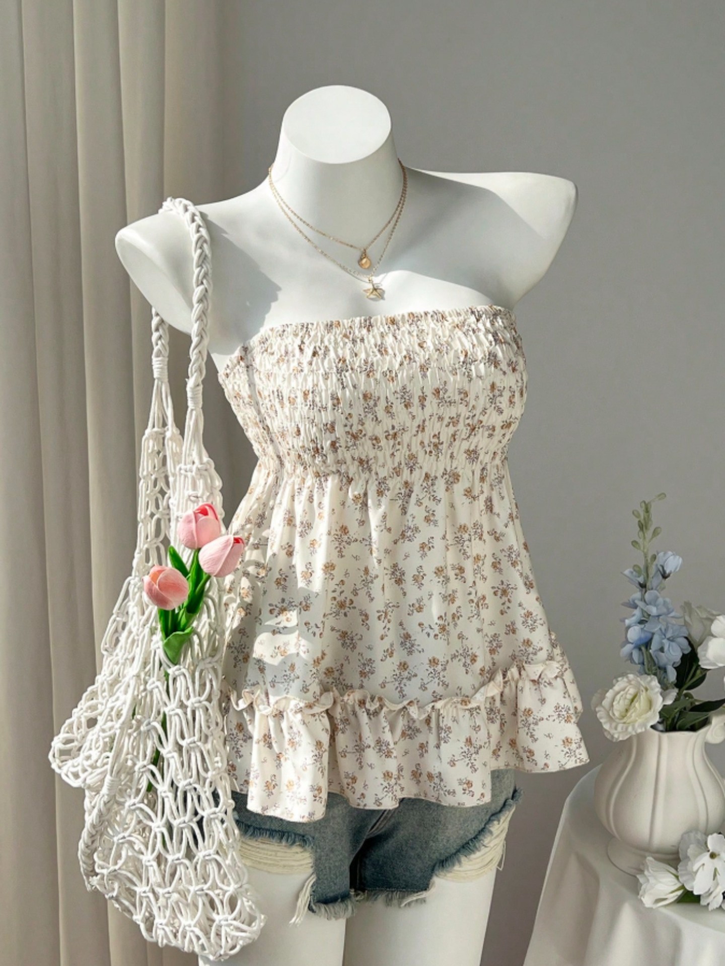Smocked Tube Top