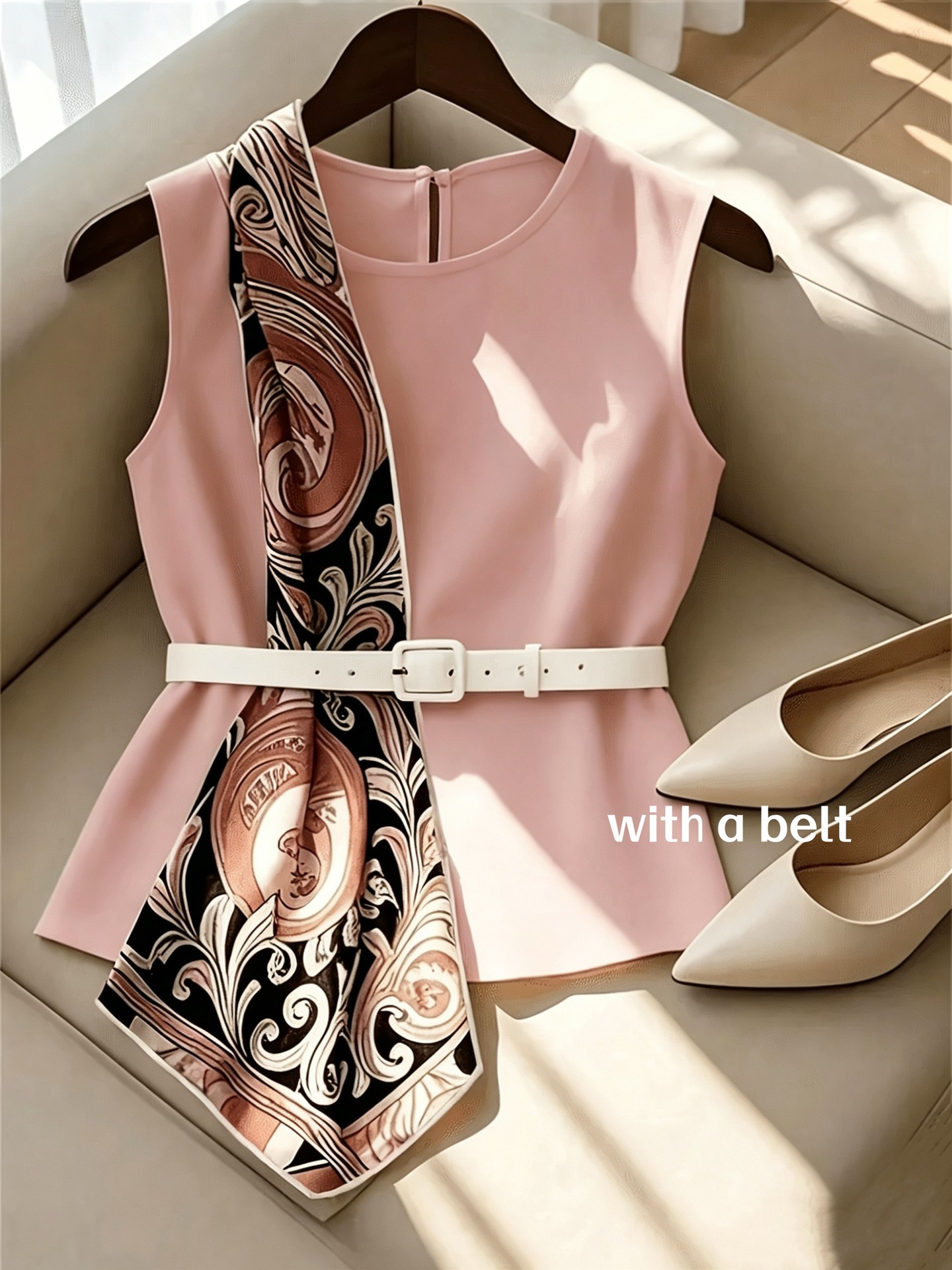 Belted Tank Top