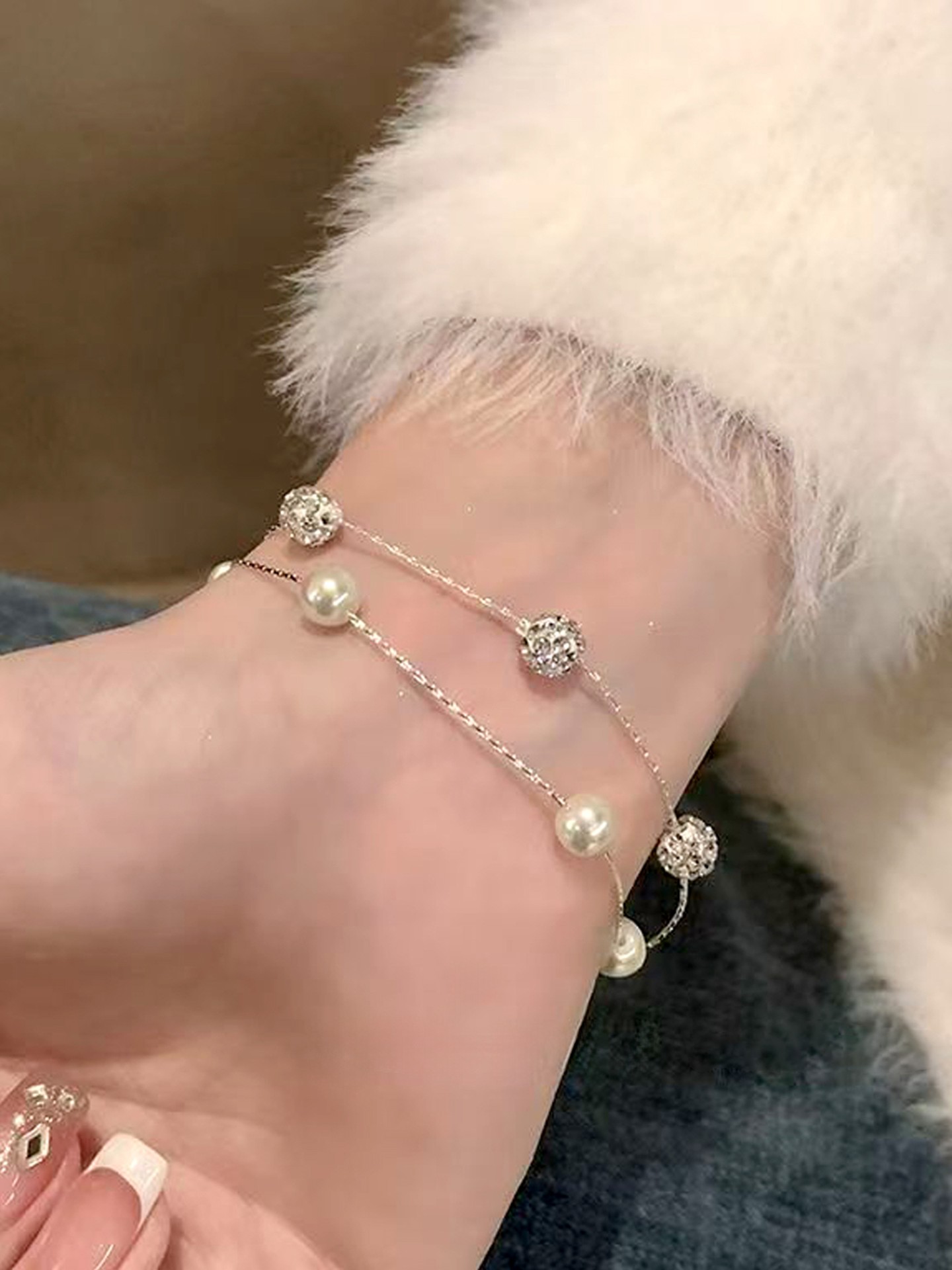 Rhinestone Fashion Bracelet