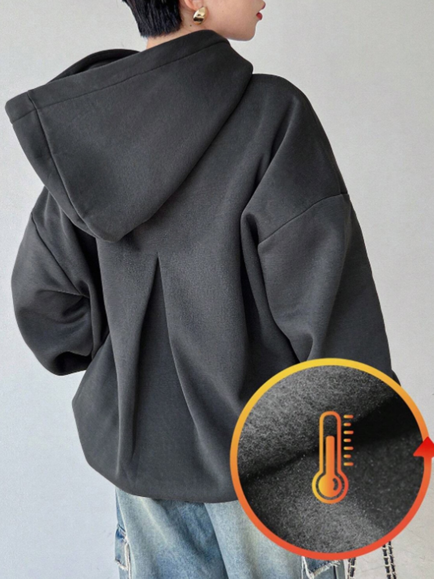 Hooded Pullover Sweatshirt