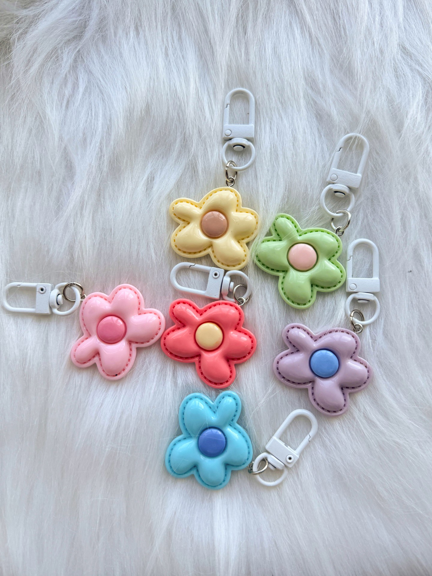 6pcs Bag Charm Set