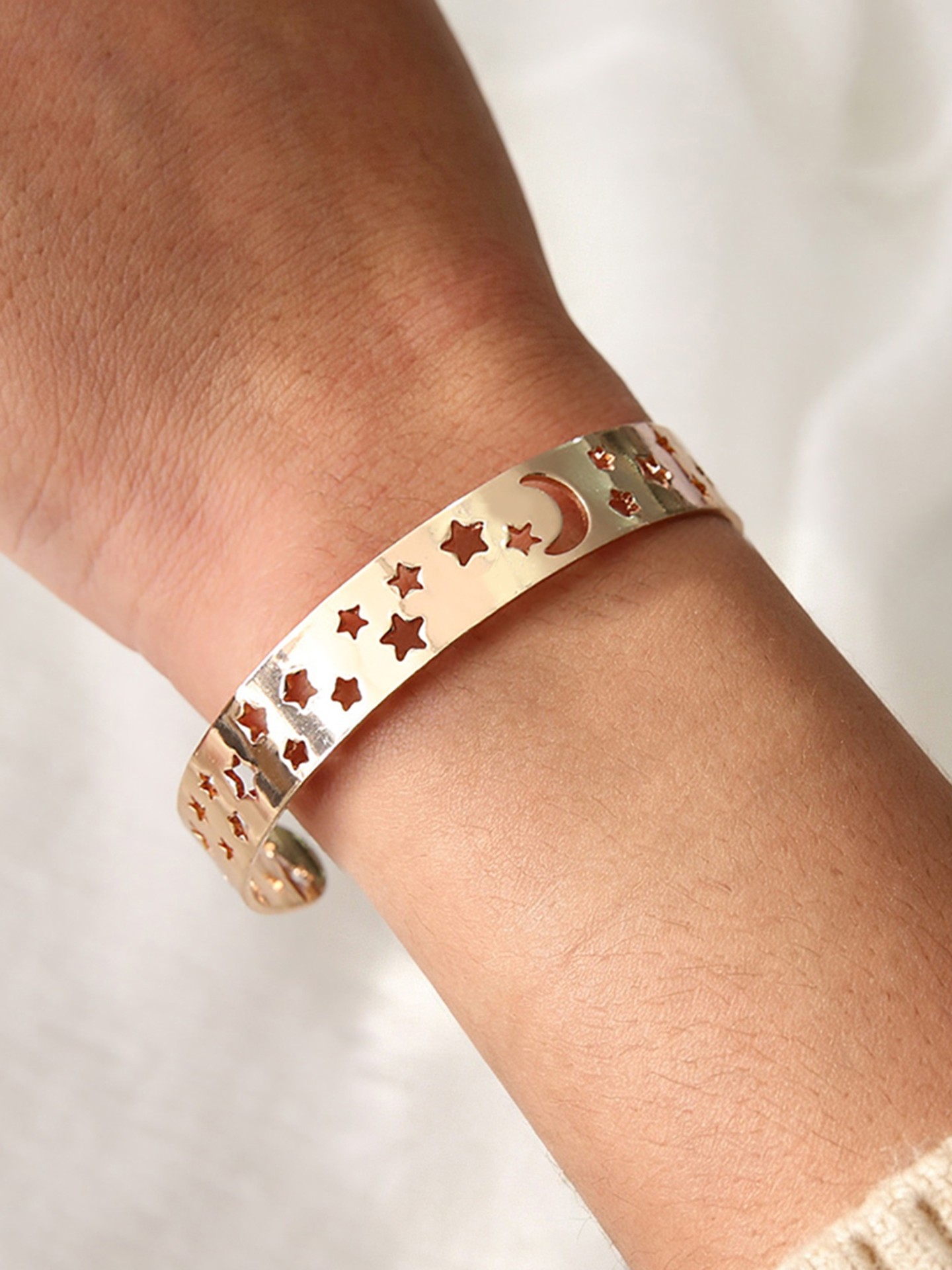 Moon Bangle Bracelets