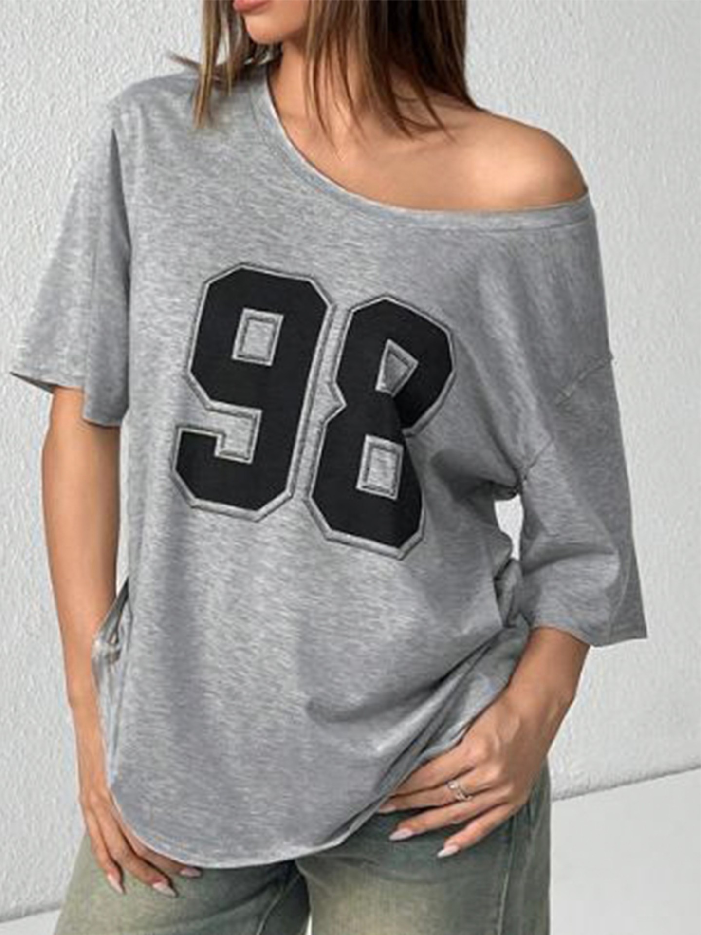 Asymmetric Pullover T-Shirt