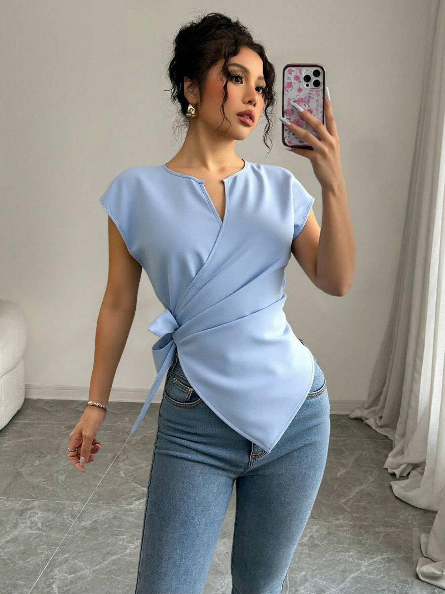 Belted Top