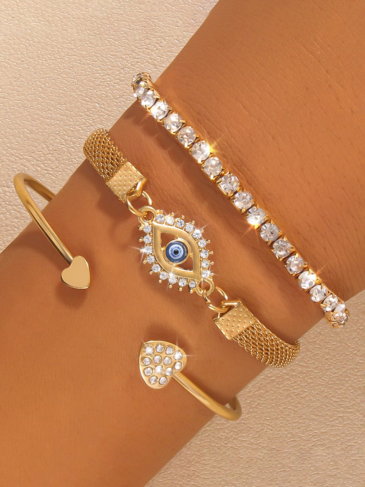 Eyes Bracelet Set